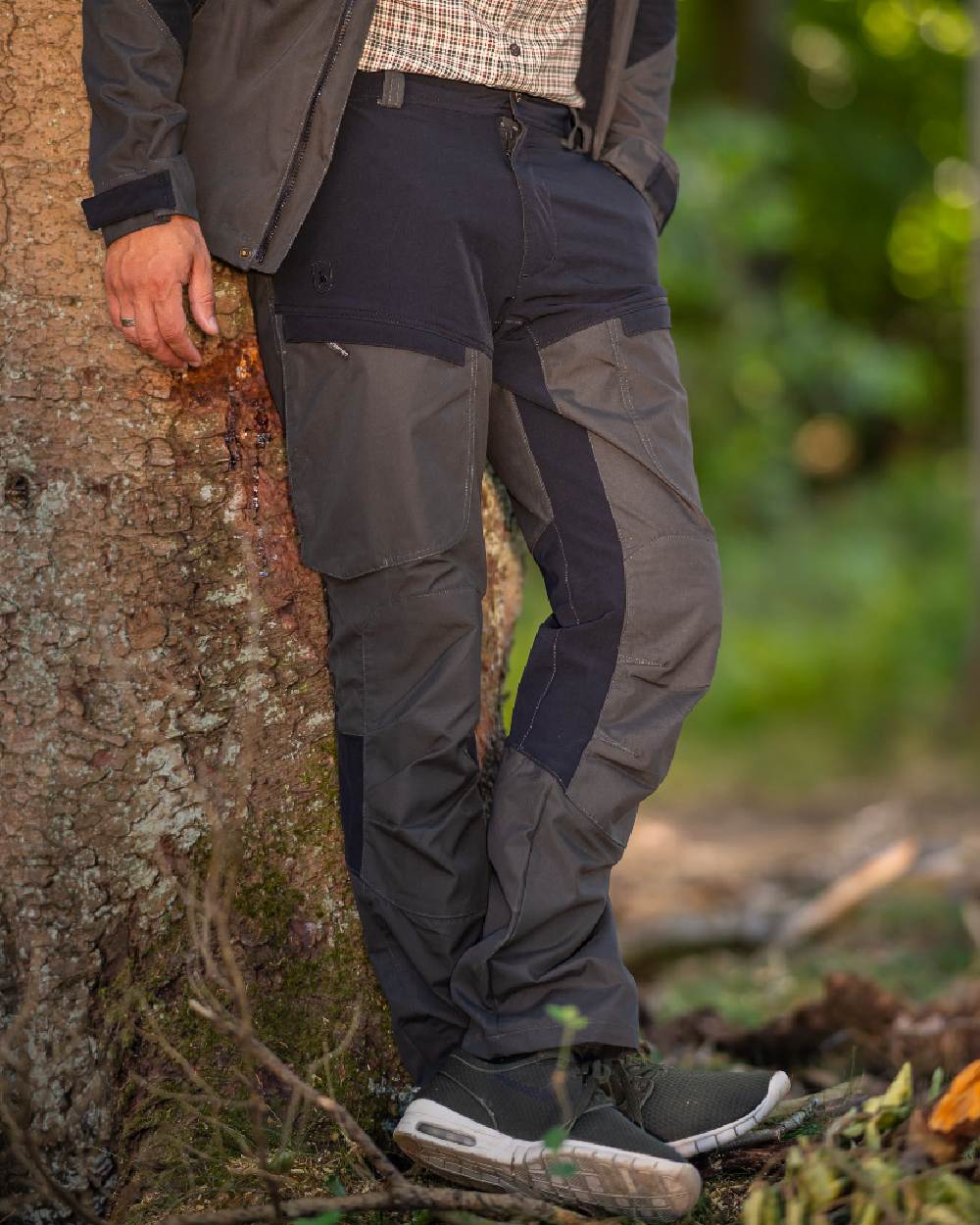 Deerhunter Strike Camo Hunting Pants for Men - Waterproof & Durable Outdoor Tactical Trousers - Perfect for Hunting, Hiking, and Outdoor Adventures