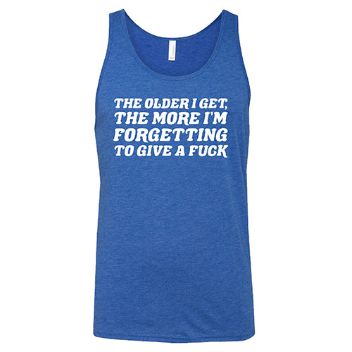 Funny Sarcastic Unisex T-Shirt - 'The Older I Get, The More I Forget To Give A Fuck' - Casual Wear for Men & Women - Perfect for Parties, Gifts, and Everyday Outfits