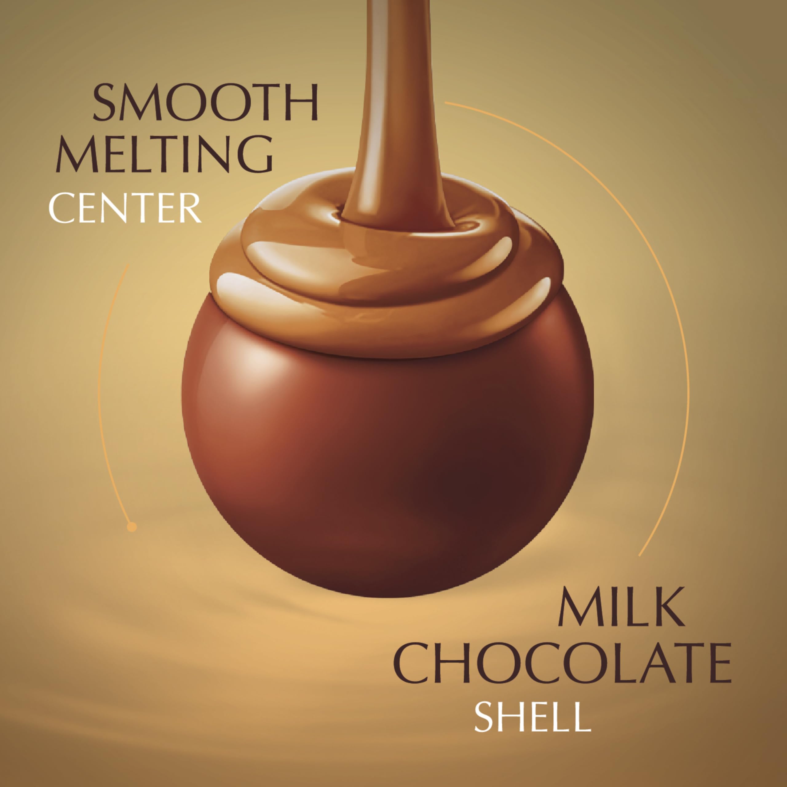 Lindt LINDOR Dulce de Leche Milk Chocolate Truffles - Smooth Melting Center - 5.1 oz Bag - Perfect for Gifts, Parties & Dessert Toppings