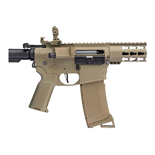 Lancer Tactical Gen 3 M4 SD Airsoft AEG Rifle - Nylon Polymer Body, Programmable Fast Trigger & MOSFET System for Competitive Airsoft Battles and Tactical Training