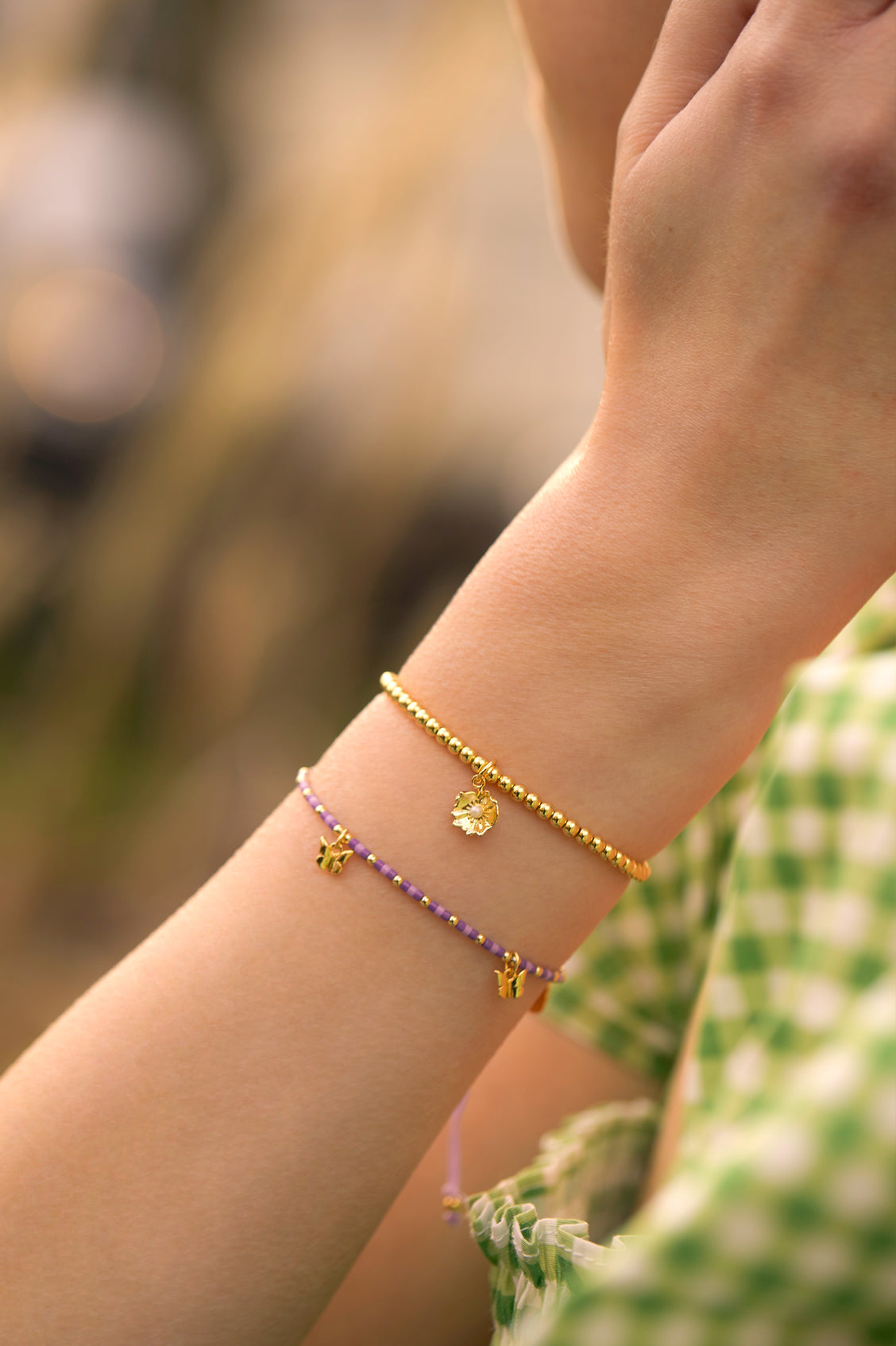 Elegant Beaded Butterfly Charm Bracelet for Women - Perfect for Gift Giving, Parties & Everyday Wear