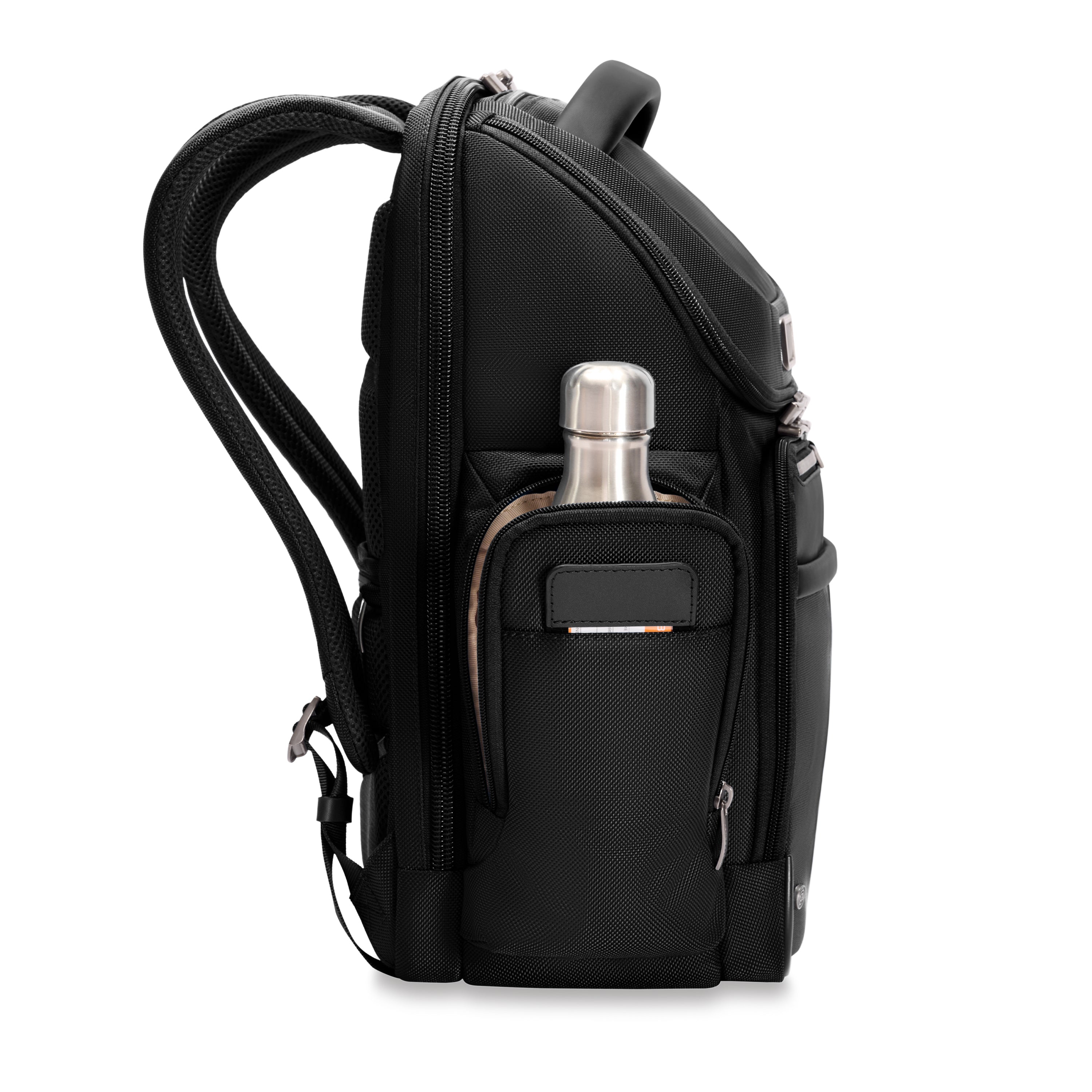 Briggs & Riley @work 2.0 Medium Widemouth Backpack for Business Travel & Commuting - Durable Laptop Backpack with Spacious Organization for Work & School