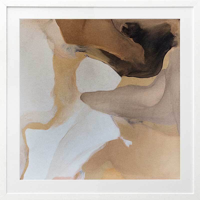 Dune Dance I Framed Art Print - Modern Beach Wall Decor for Living Room, Bedroom & Office - Coastal Landscape Painting for Home & Office Decor