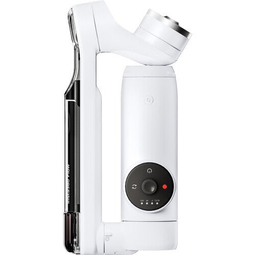 Insta360 Flow Smartphone Gimbal Stabilizer - 3-Axis Stabilization for iPhone & Android - Vlogging, Live Streaming & Content Creator Kit (White) - Perfect for Travel, YouTube & Social Media Videos