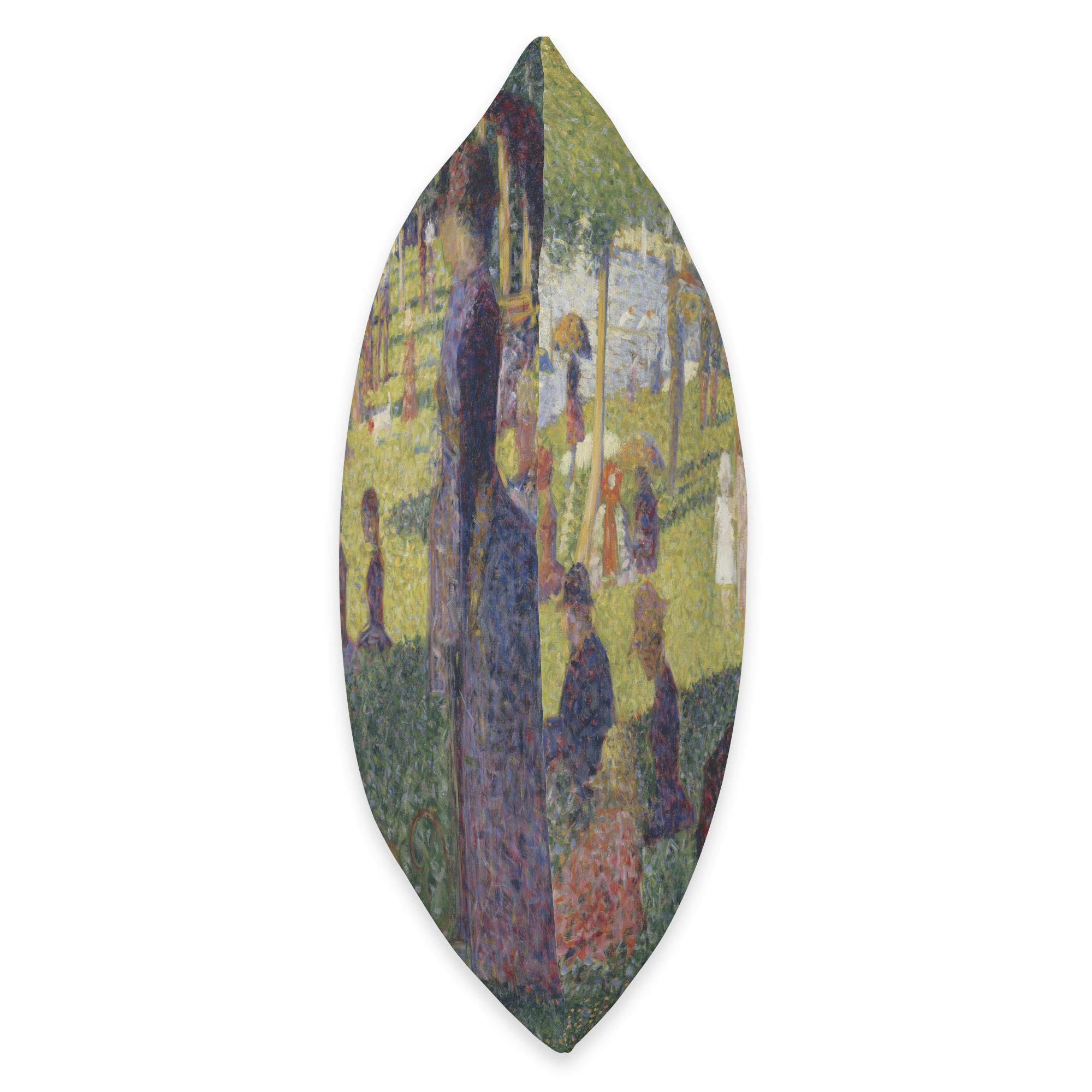 Georges Seurat 'A Sunday Afternoon on the Island of La Grande Jatte' Inspired Throw Pillow Cover - Pointillism Art Home Decor for Living Room, Bedroom & Office