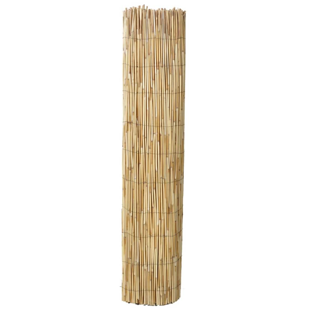 CHARMMA Garden Reed Fence 16.4ft x 3.3ft Natural Bamboo Privacy Screen - Perfect for Backyard, Patio, Balcony & Outdoor Decor