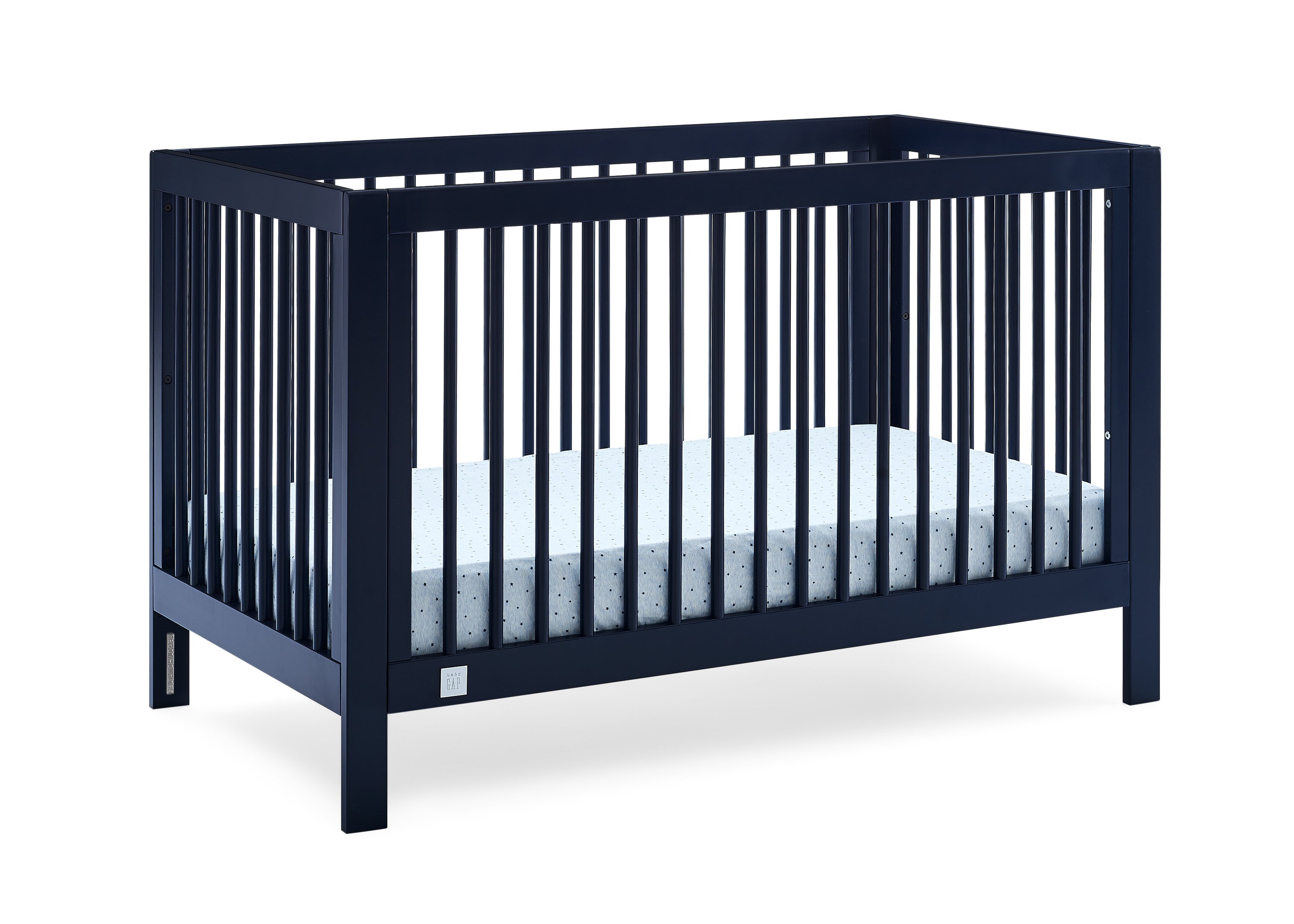 BabyGap Charlie 6-in-1 Convertible Crib - Nursery Furniture for Newborn to Toddler | Safe Sleep Solution for Baby's Room & Daycare Use