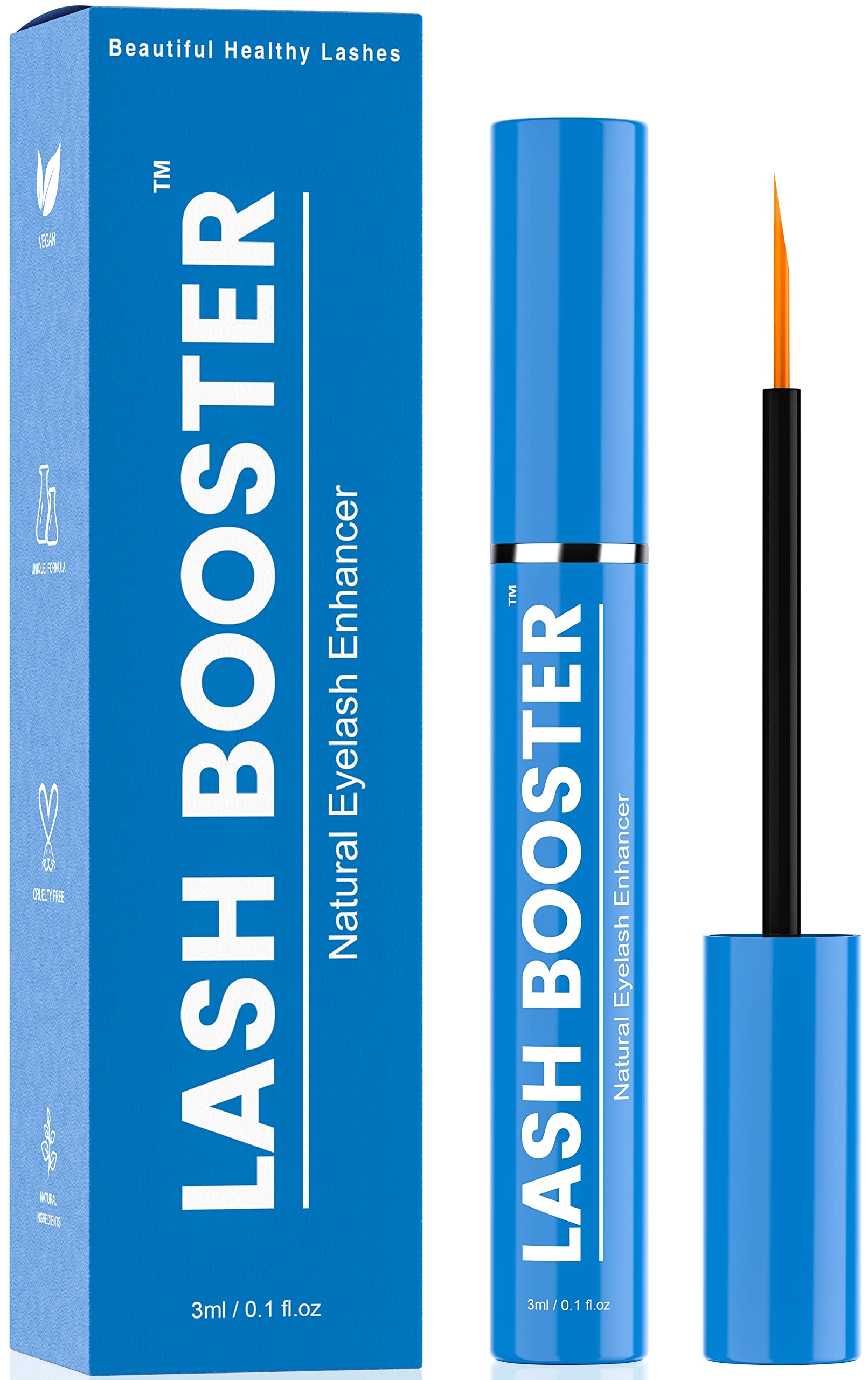 Premium Eyelash Growth Serum & Eyebrow Enhancer - Natural Lash Booster for Longer, Thicker Lashes & Fuller Brows - Vegan & Cruelty-Free Formula - Perfect for Daily Use & Special Occasions