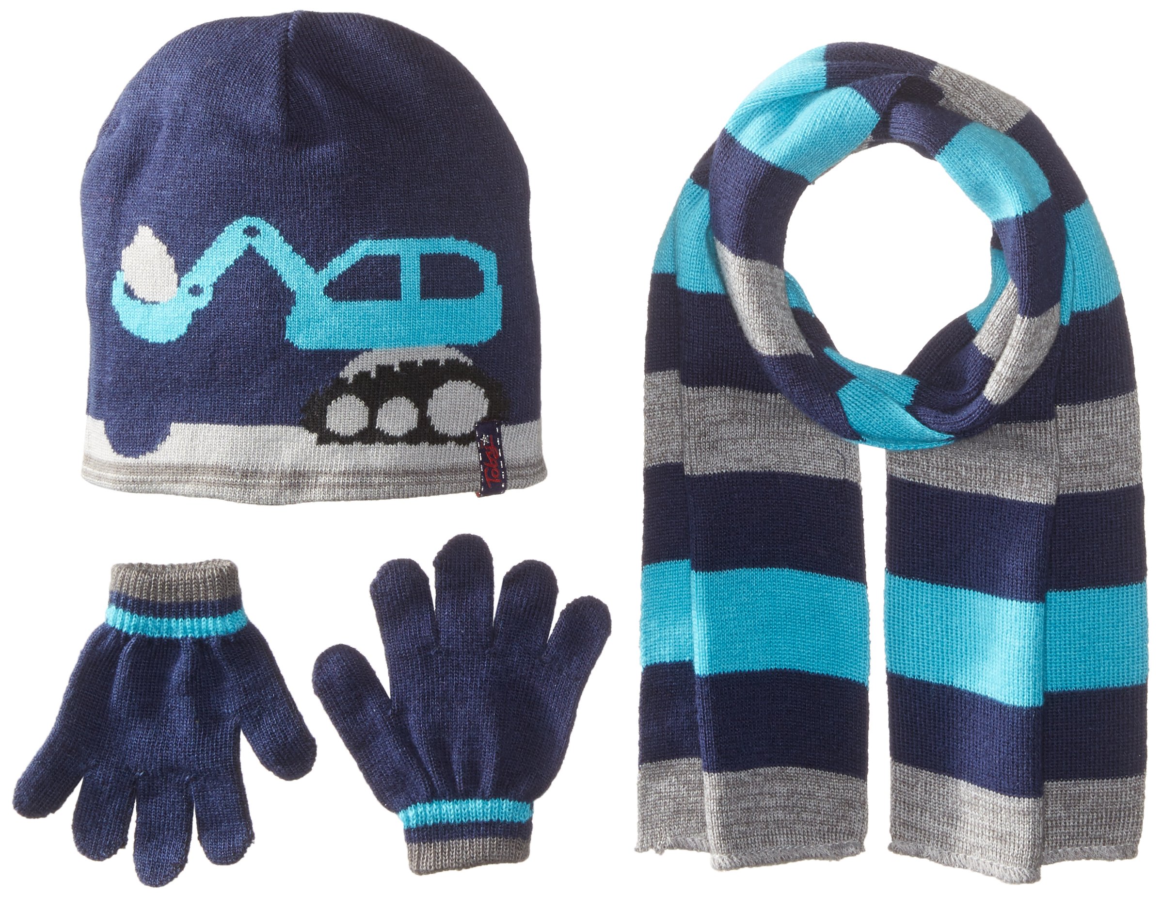 Toby & Company Boys' 3-Piece Action Knit Set - Comfortable & Stylish Outfit for Playtime, School & Everyday Adventures