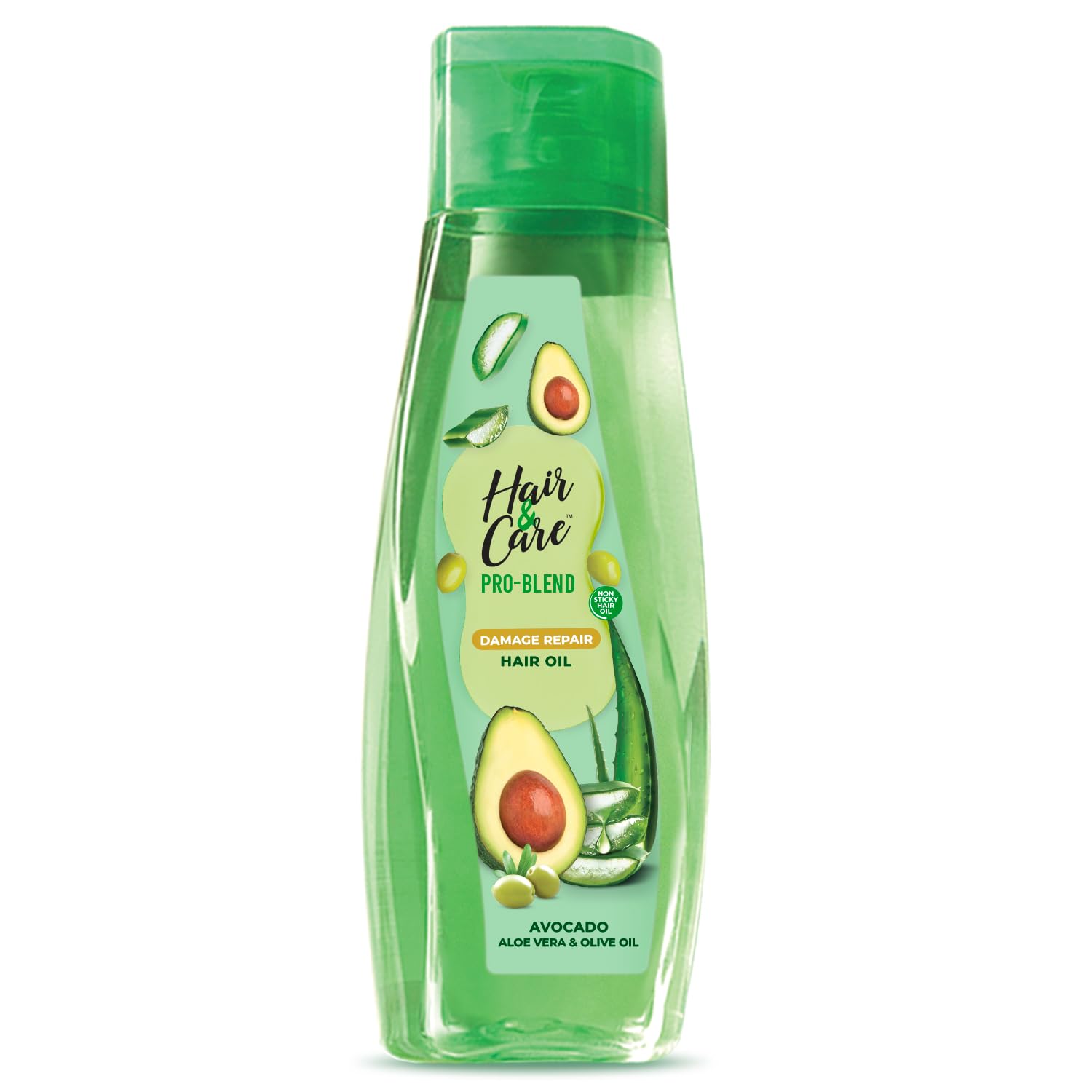 Hair Repair Oil with Avocado, Aloe Vera & Olive Oil - 500ml Damage Treatment for Dry, Frizzy Hair - Perfect for Daily Nourishment & Salon-Quality Results at Home