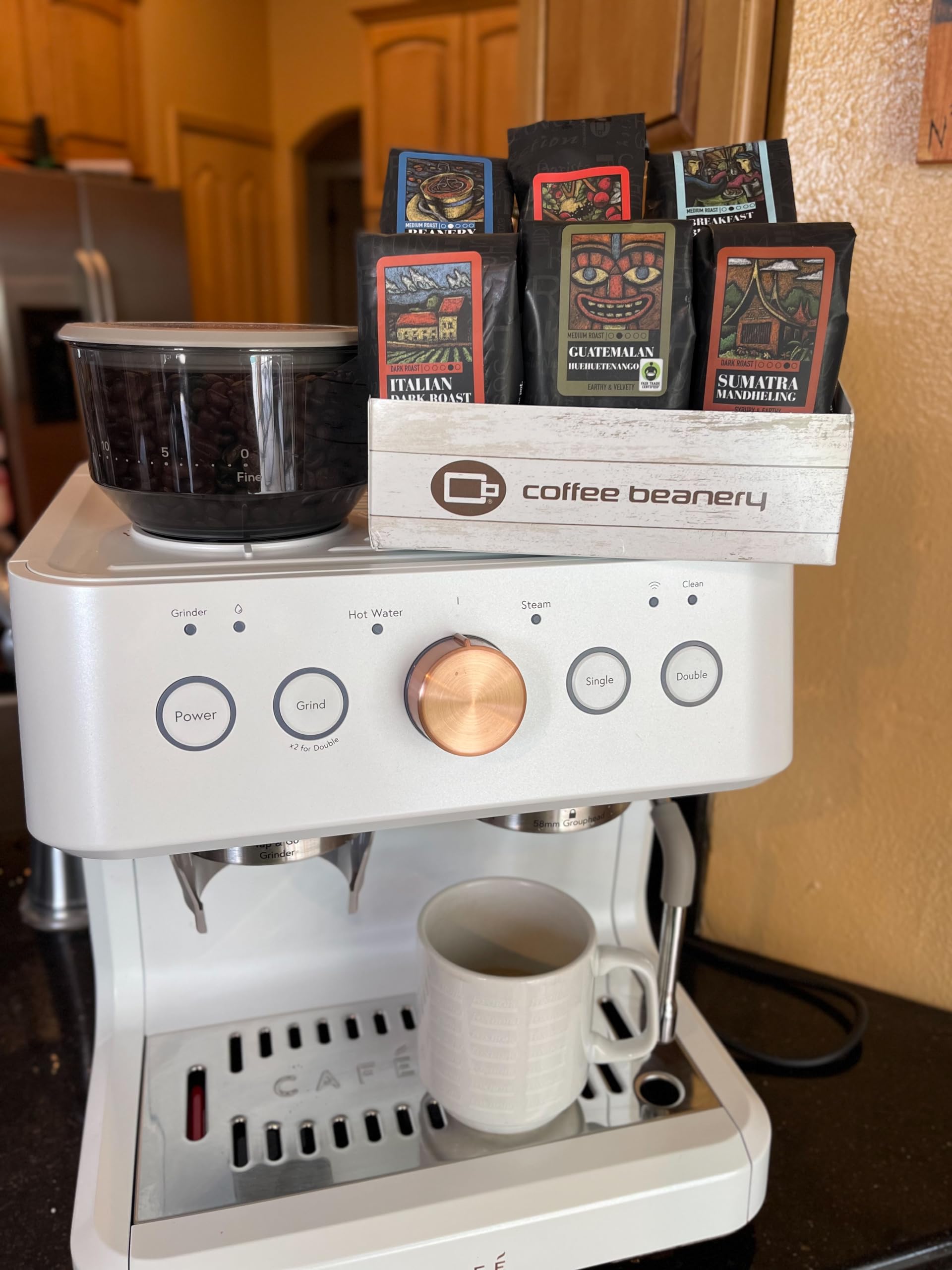 Premium Right Roast Coffee Sampler - 6 Single Pot Sample Bags (Light, Medium & Dark Roast) | Gourmet Coffee Gift Set for Home, Office & Camping Brewing