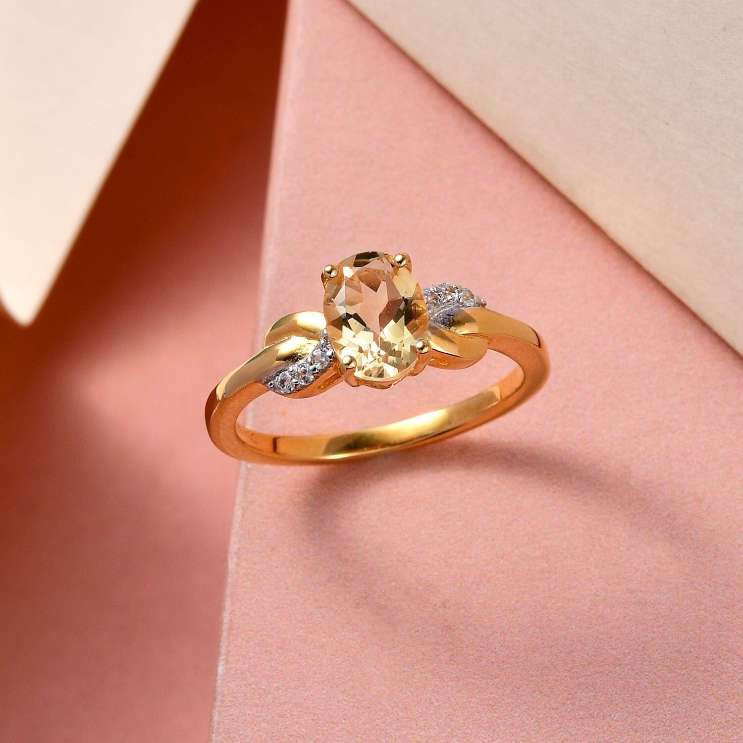 925 Sterling Silver Zircon Birthstone Statement Ring for Women | Elegant Birthday Gift | Perfect for Parties, Anniversaries & Special Occasions