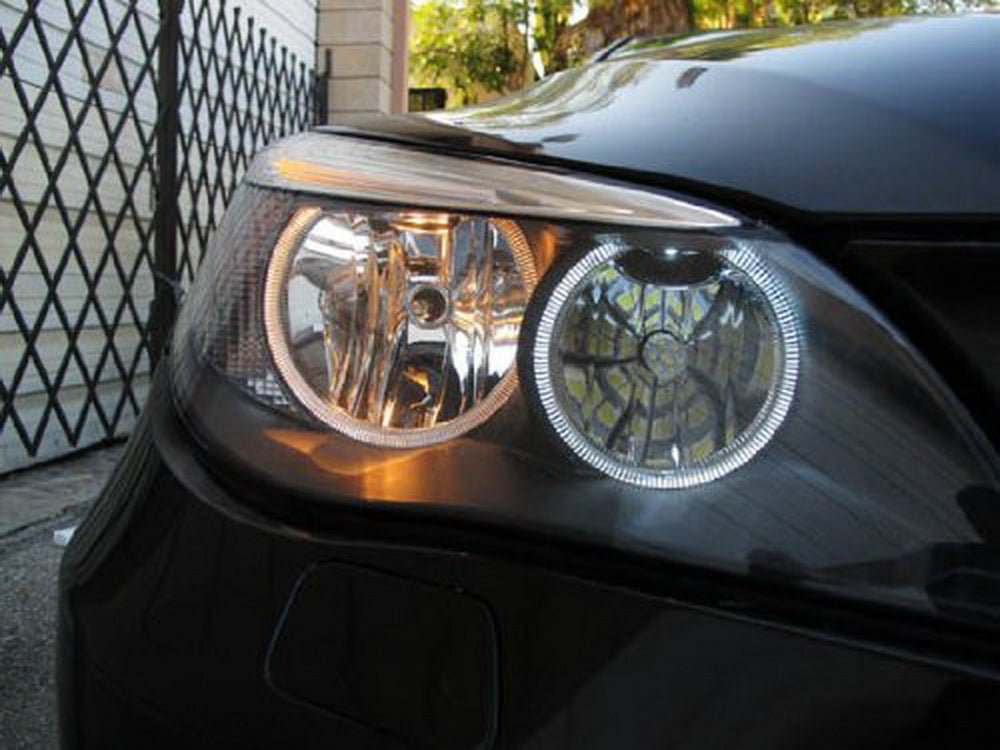 Error-Free 8 SMD LED Angel Eyes Ring Marker Bulbs for BMW E60 Pre-LCI - Bright White Halo Lights for Enhanced Night Visibility & Style Upgrade