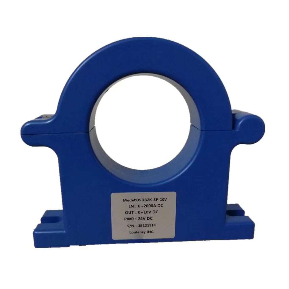 High Accuracy DC Current Transducer Sensor 0-600A Split Core with 4-20mA Output | Ideal for Solar Panel Monitoring, EV Charging Stations & Industrial Power Systems