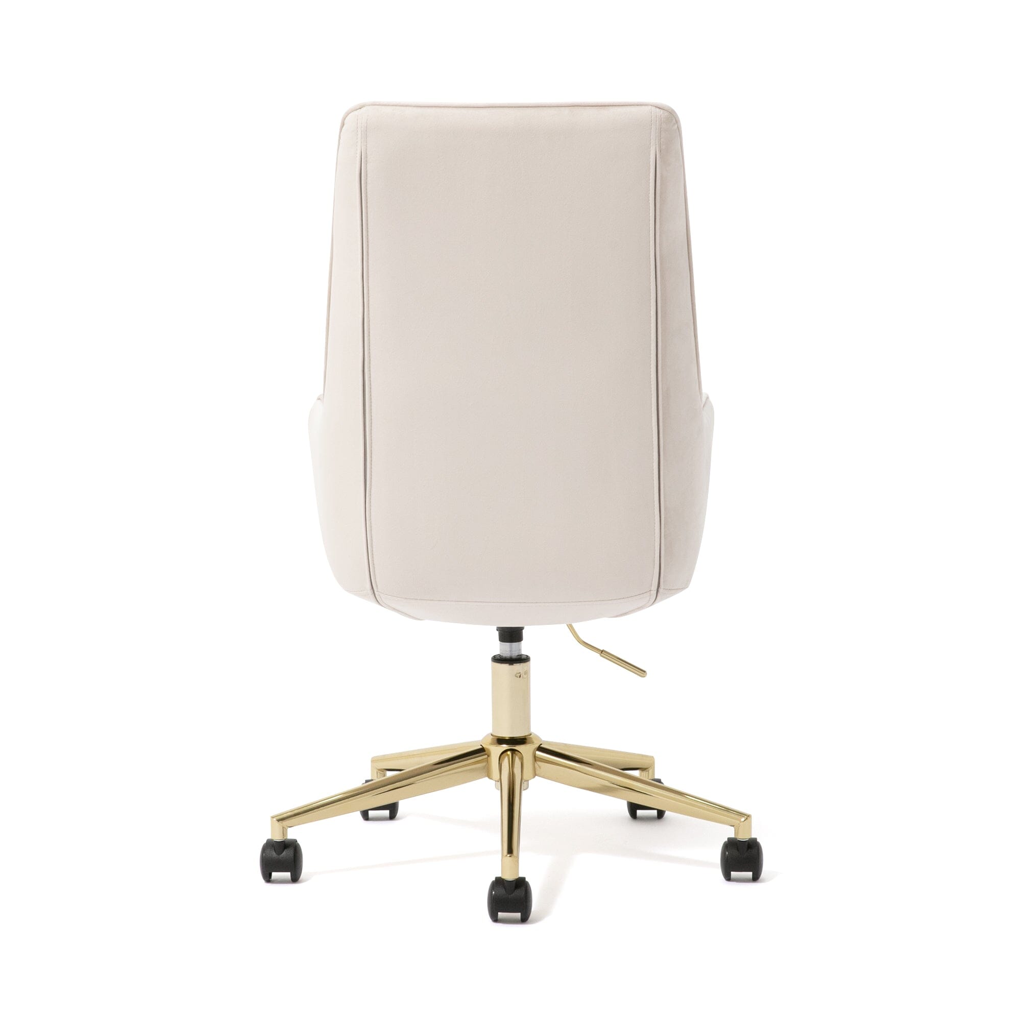 Eldorado High Back Office Chair - Ergonomic Desk Chair with Adjustable Height 660x700x980mm, Light Beige - Perfect for Home Office, Gaming & Study