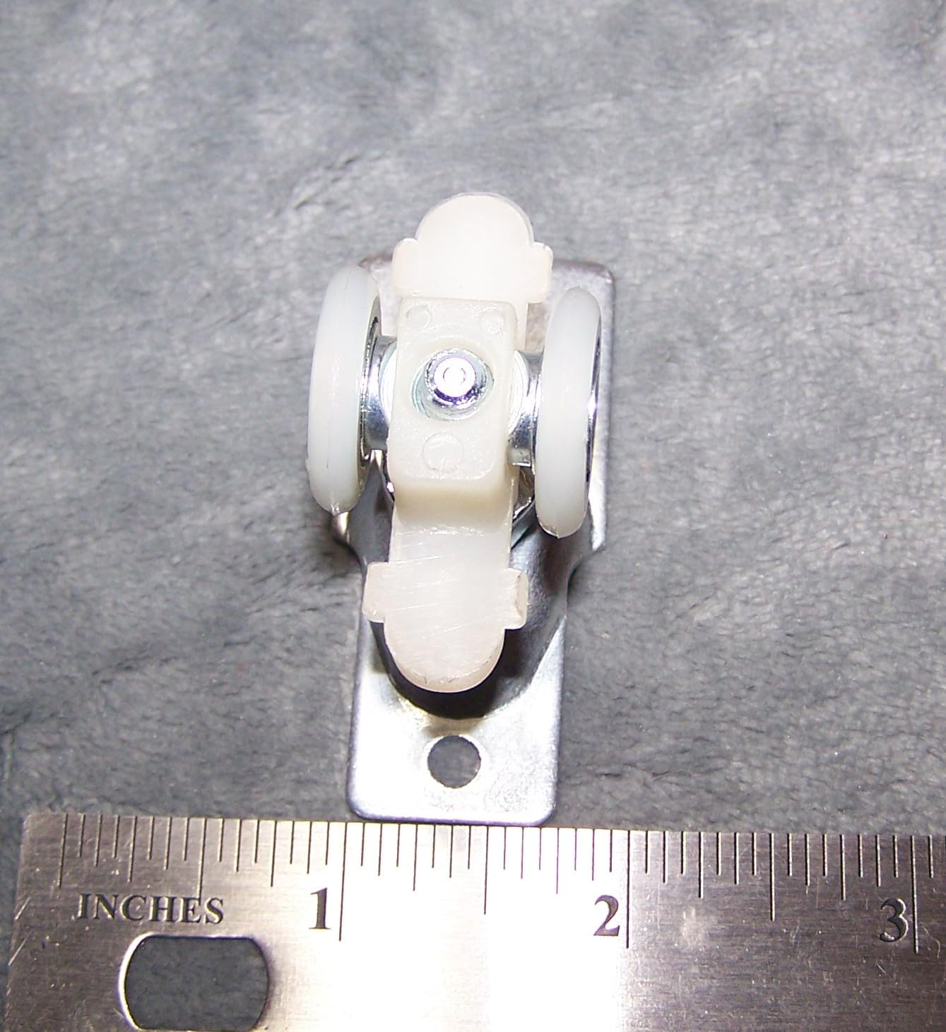 Premium Plantation Shutter Track Rollers - 2 Ball Bearing Wheels for Smooth Operation | Perfect for Window Coverings, Blinds, and Home Improvement Projects