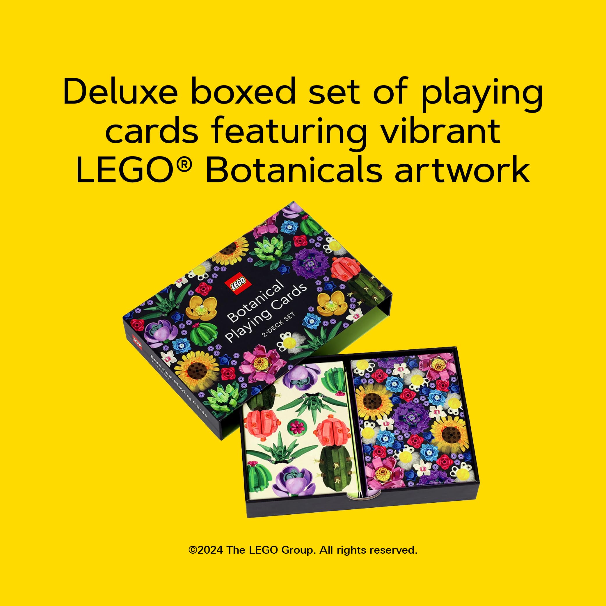 LEGO® Botanical Playing Cards – Beautiful Floral Design Deck for Card Games, Collectors & Gifts | Perfect for Poker, Magic Tricks, Family Game Nights & LEGO® Fans