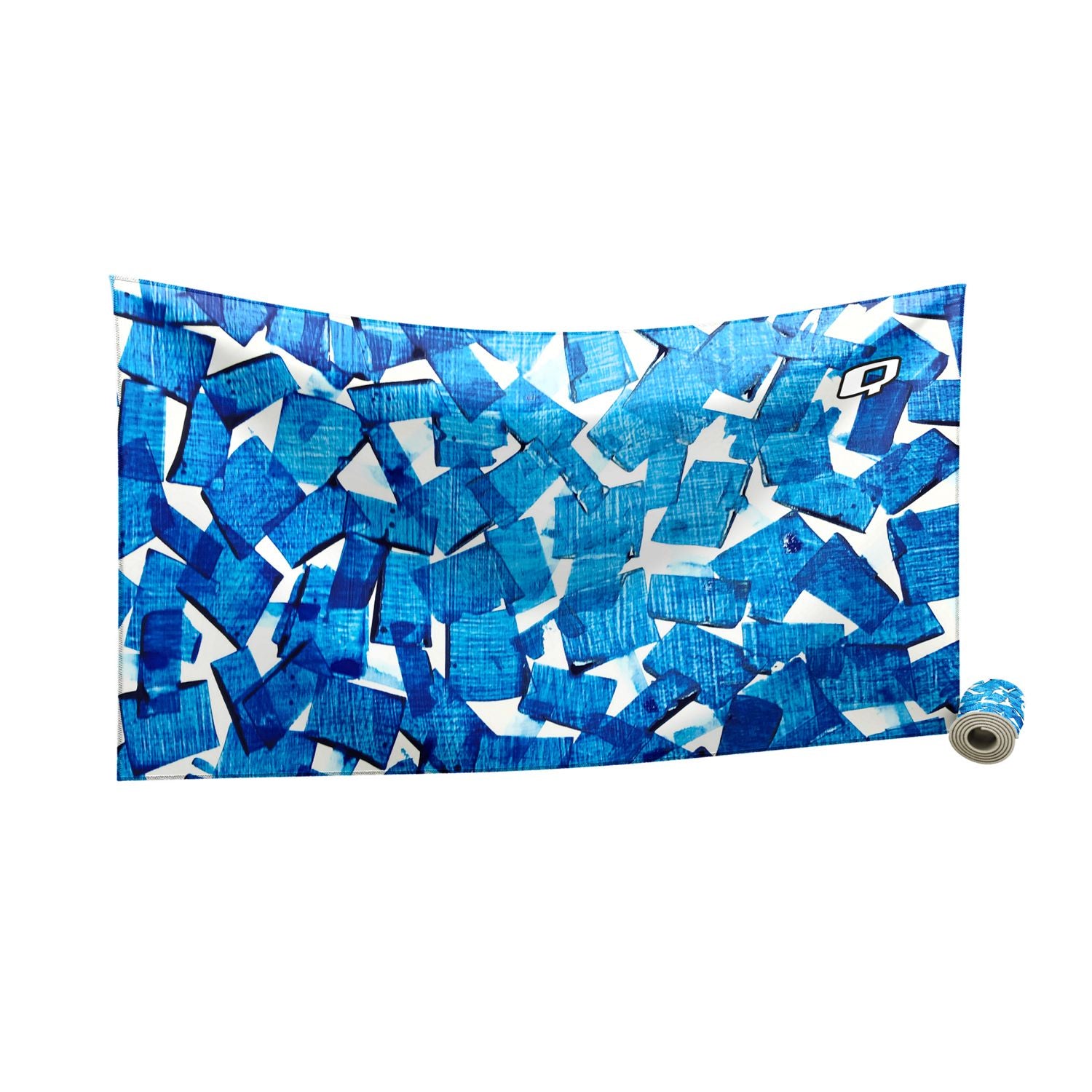 Premium Sea Glass Microfiber Swim Towel - Ultra Soft, Quick Dry & Lightweight Beach Towel for Swimming, Yoga, Travel & Outdoor Activities