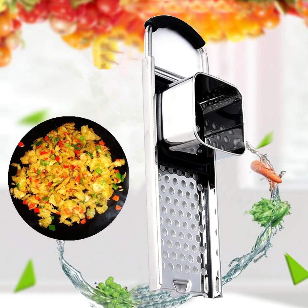 Premium Stainless Steel Spaetzle Maker - German Noodle & Dumpling Press with Ergonomic Handle | Dishwasher Safe | Perfect for Homemade Pasta, European Cuisine & Comfort Food Cooking