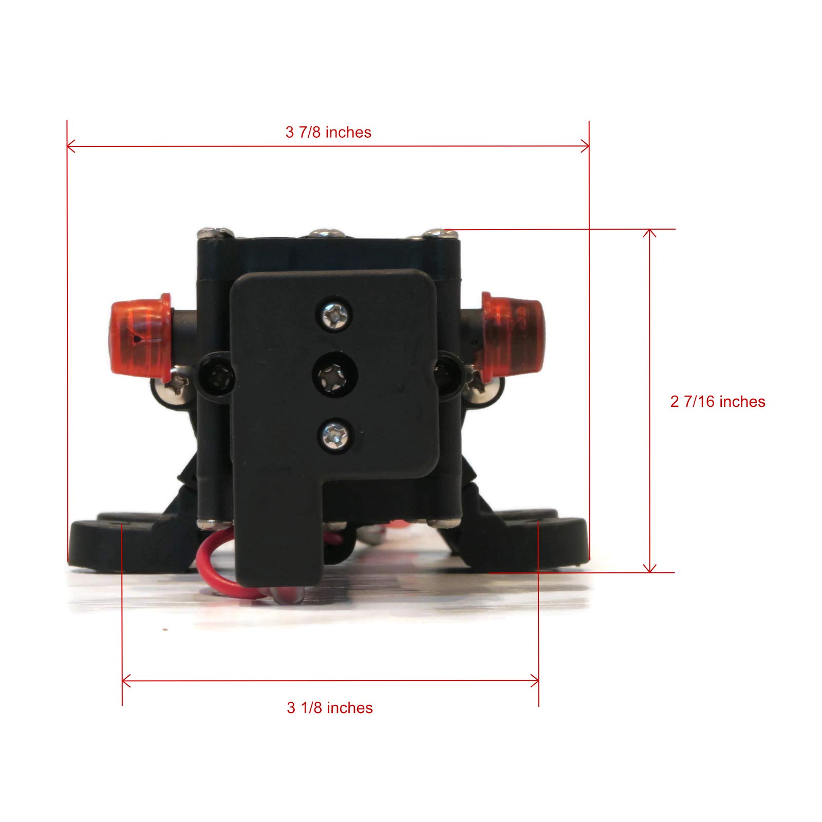 Everflo EF1000 12V Diaphragm Water Pump 1.0 GPM (4 Pack) - OEM Replacement for RV, Marine & Off-Grid Water Systems | Durable & Quiet Water Transfer Solution