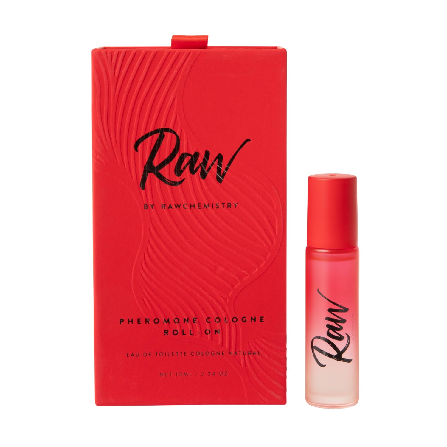 RawChemistry Raw Pheromone Infused Cologne for Men - Roll-On Pheromone Cologne | Long-Lasting Men's Fragrance | Attract & Enhance Confidence | Perfect for Dates, Nights Out & Special Occasions