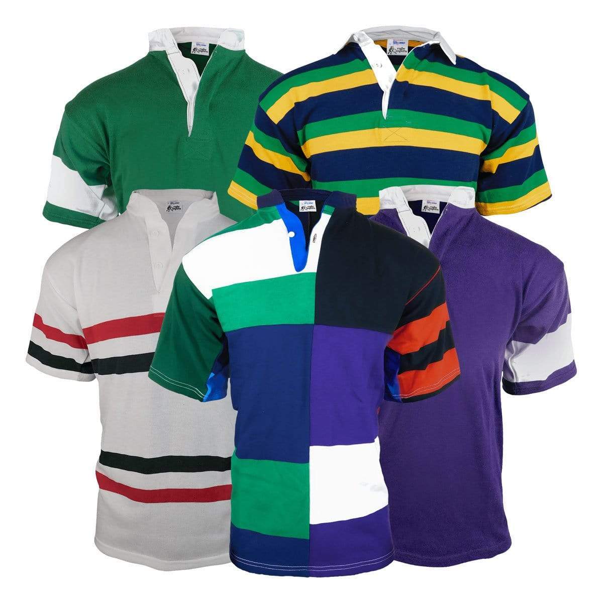 High-Quality Short Sleeve Rugby Practice Jersey - Small Size | Perfect for Training, Games & Team Sports | Durable & Comfortable Athletic Wear