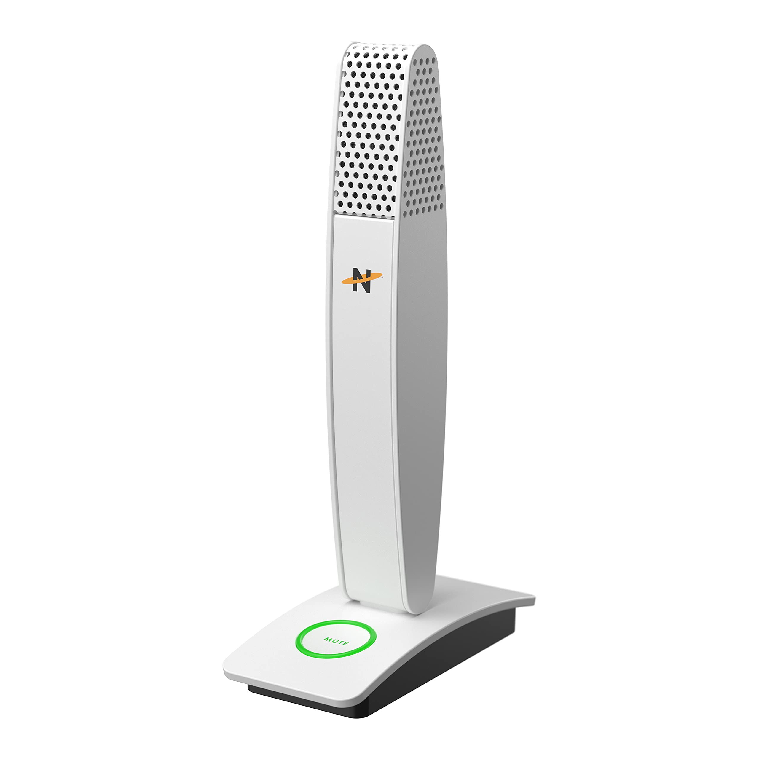 NEAT Microphones Neat Skyline - USB Desktop Condenser Mic with Cardioid Pickup for Clear Conference Calls, Podcasting & Streaming (White) - Perfect for Home Office, Gaming Setup & Content Creation