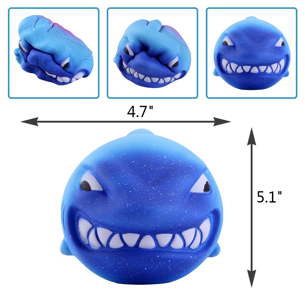 Galaxy Shark Squishy Toy - 5.5