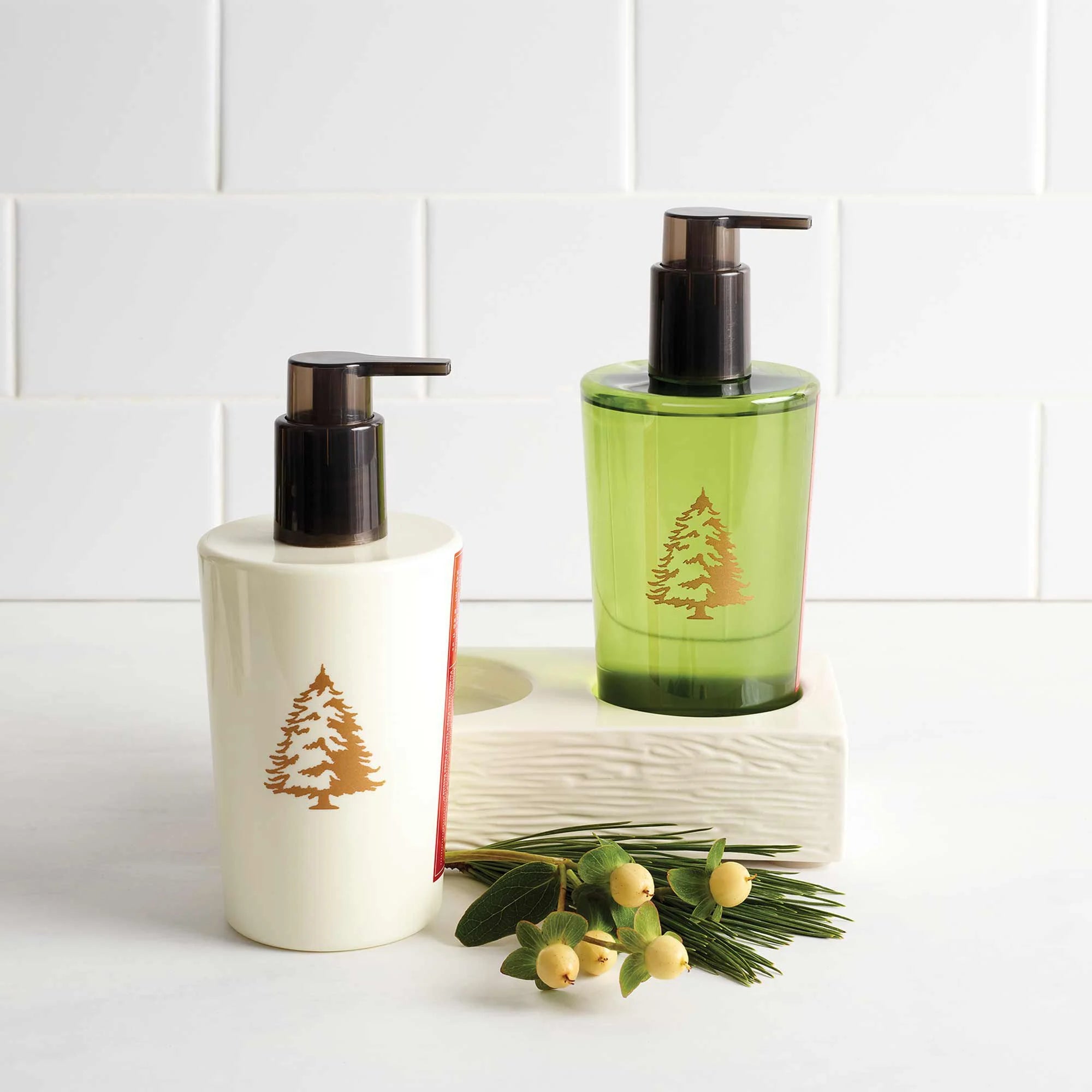 Frasier Fir Scented Liquid Hand Soap - Refreshing & Moisturizing for Kitchen, Bathroom & Office Use