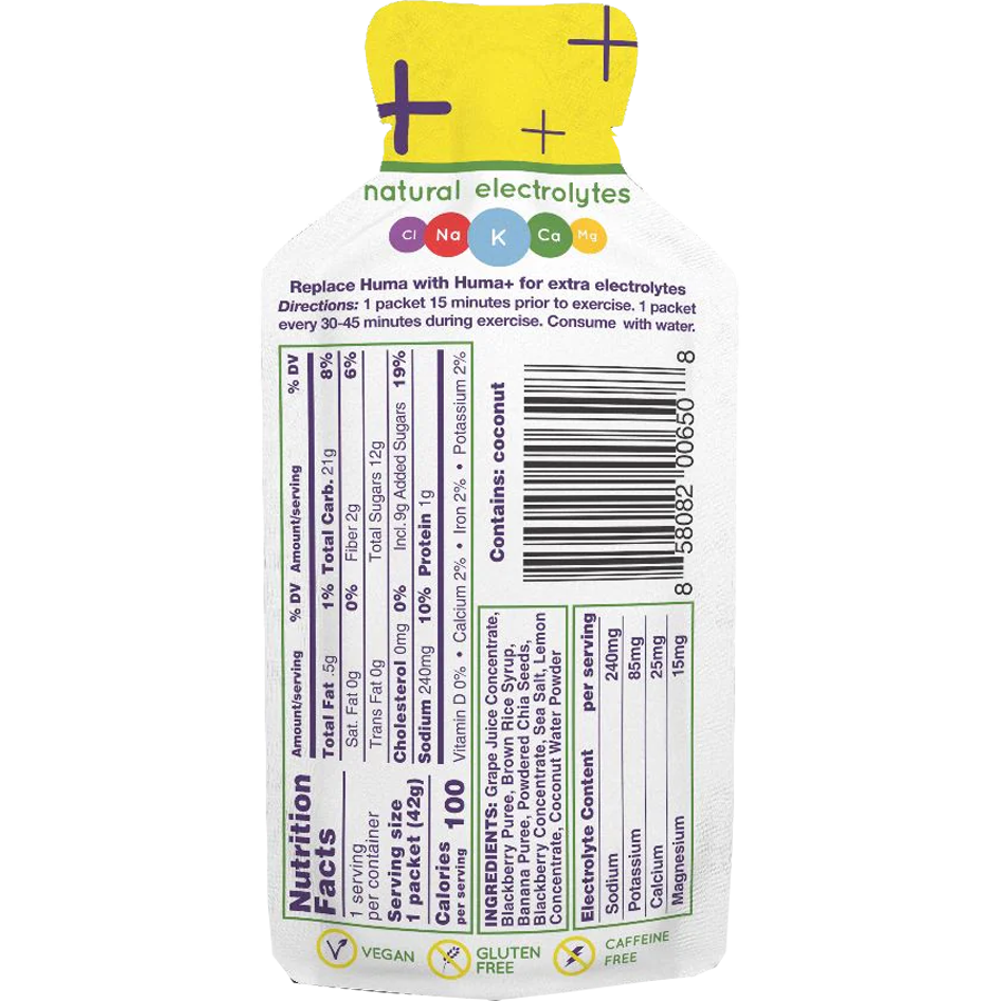 Chia Energy Gels Plus - Natural Sports Nutrition for Runners, Cyclists & Athletes | Boost Endurance & Hydration | Ideal for Marathons, Triathlons & Workouts