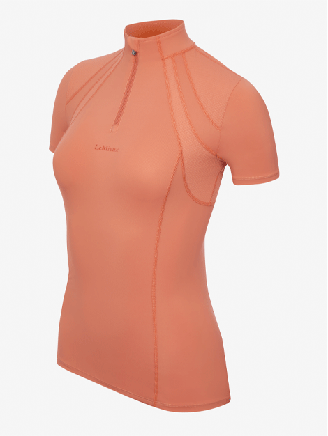 Le Mieux Mia Mesh Base Layer - Breathable & Moisture-Wicking Performance Shirt for Women | Perfect for Running, Yoga & Outdoor Activities