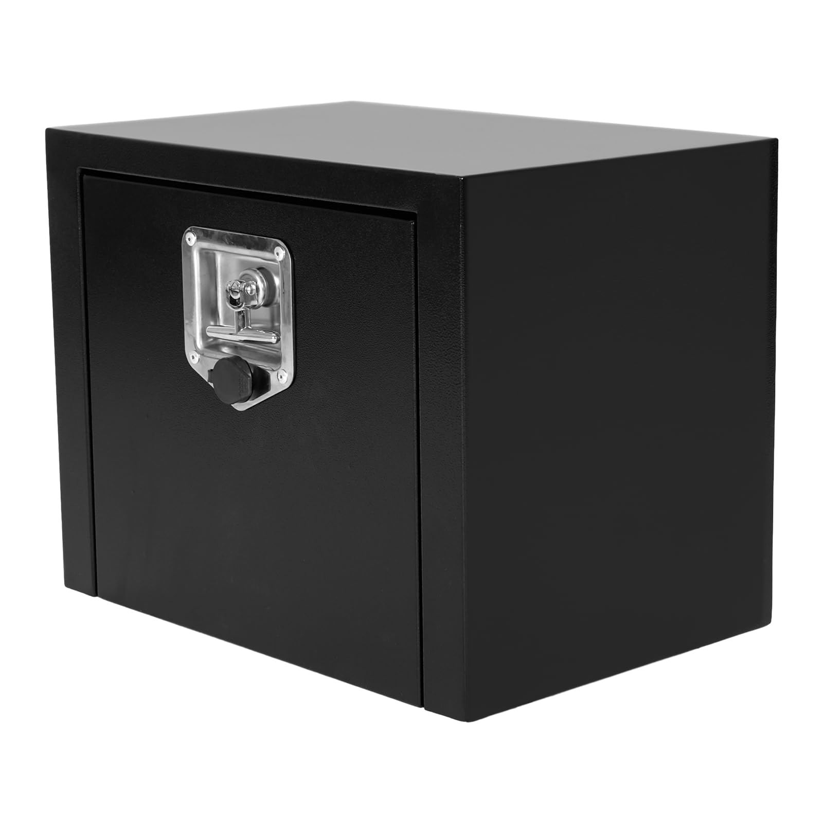 Heavy Duty Black Steel Underbody Truck Tool Box with T-Handle Lock - 18