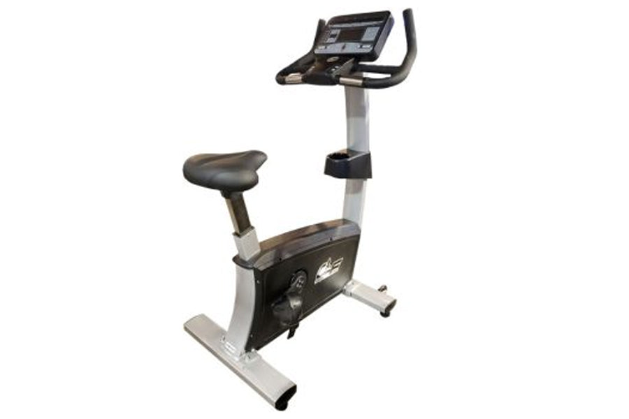 California Fitness UB30 Upright Exercise Bike for Home Gym - Magnetic Resistance, LCD Display, Adjustable Seat - Perfect for Cardio Workouts & Indoor Cycling Training