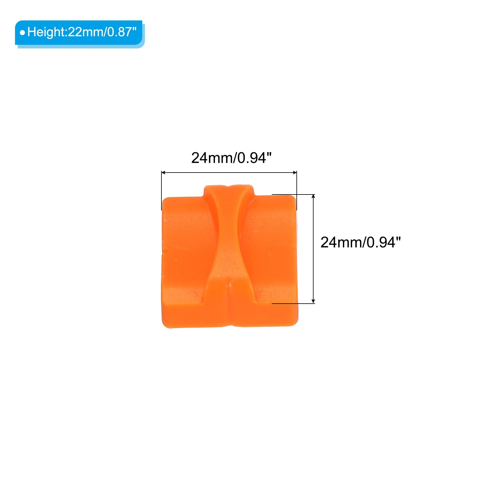 PATIKIL 4-Pack A4 Paper Cutter Replacement Blades - Orange Hidden Trimmer Blades for Craft Paper, Photo Cardstock & Scrapbooking | Perfect for DIY Projects, Office Use & Home Crafting