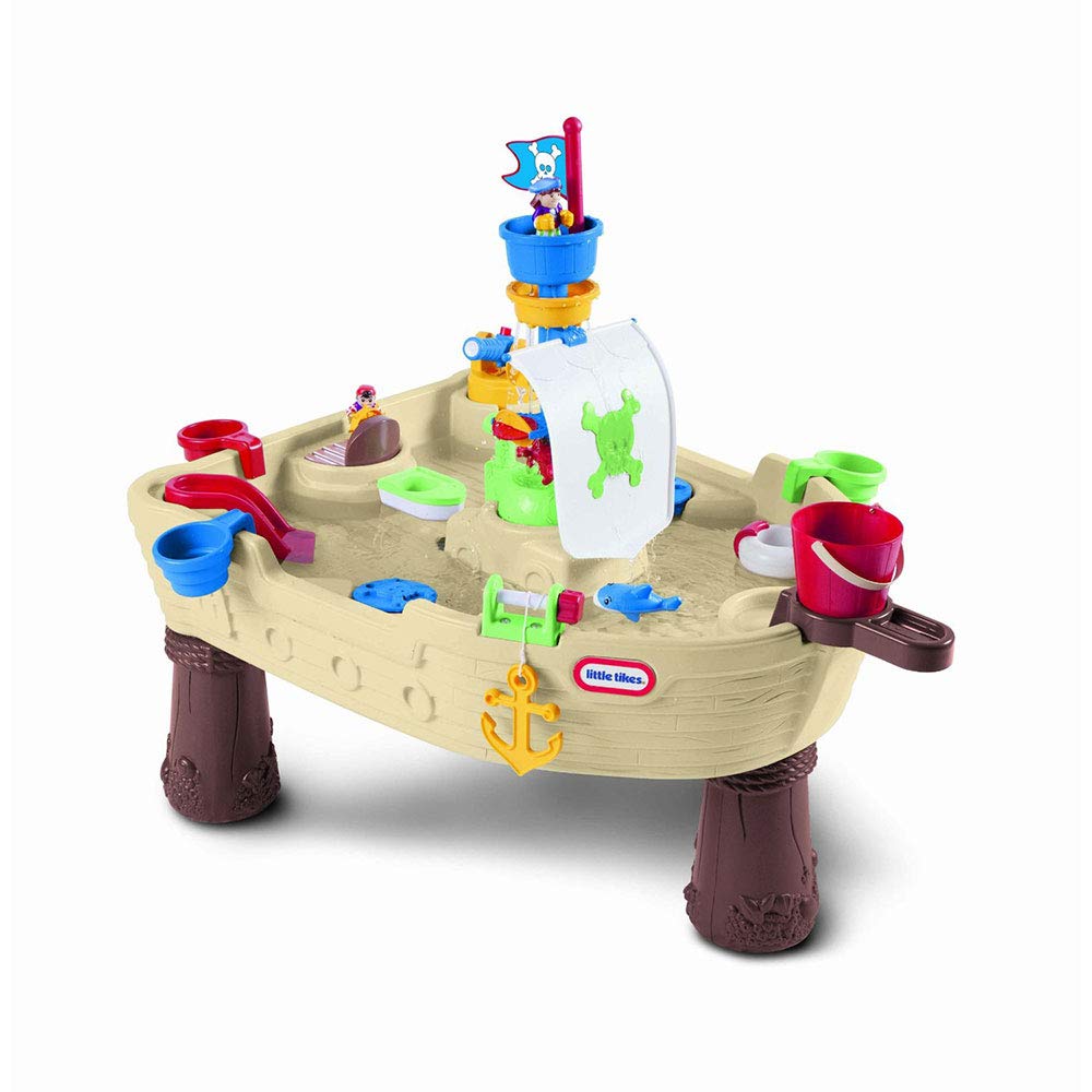 Little Tikes Anchors Away Pirate Ship Playset - Amazon Exclusive Toy for Kids | Outdoor & Indoor Play, Imaginative Adventures, Backyard Fun