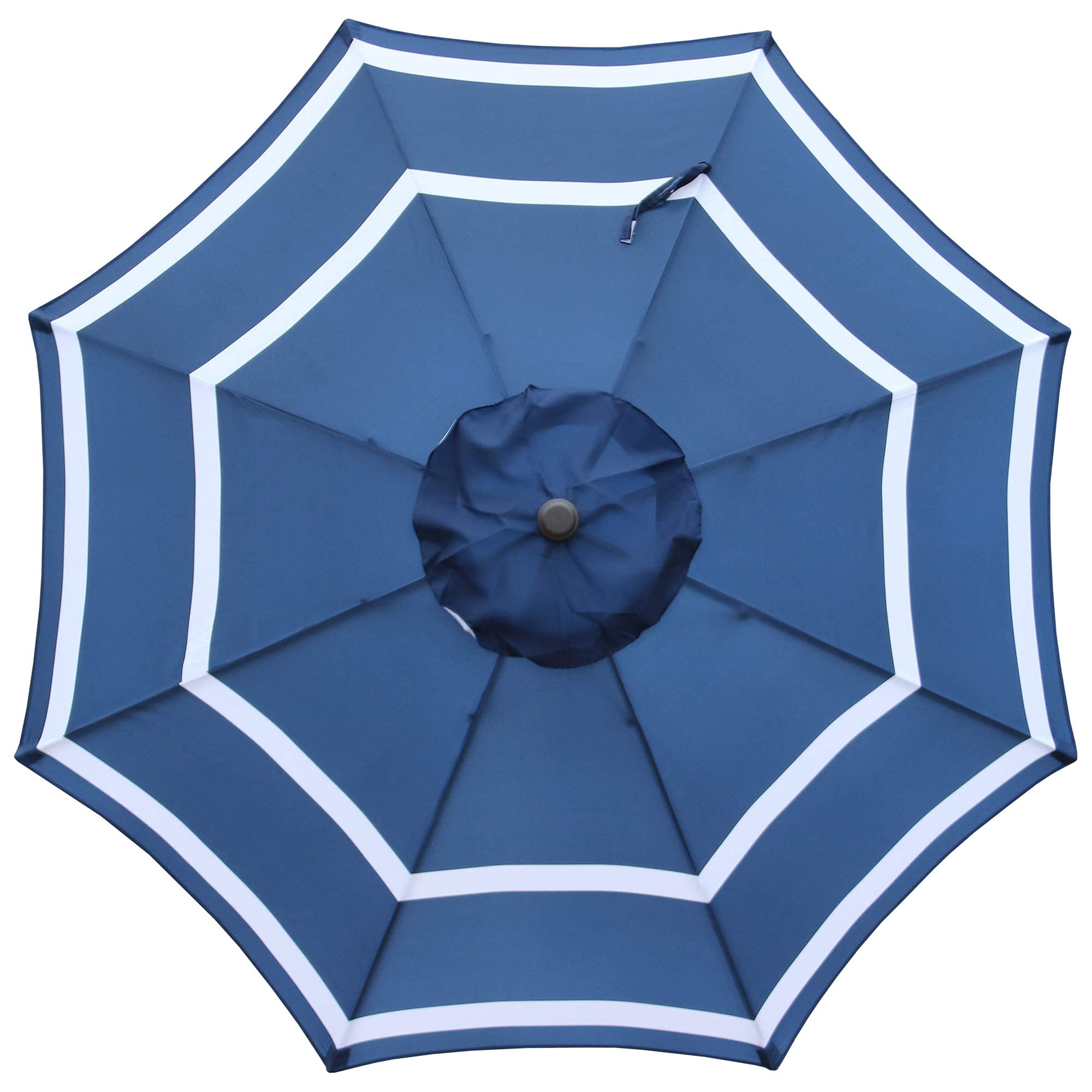 MAYPEX 9ft Crank Tilt Umbrella - UV Protective & Weather Resistant for Outdoor Tables