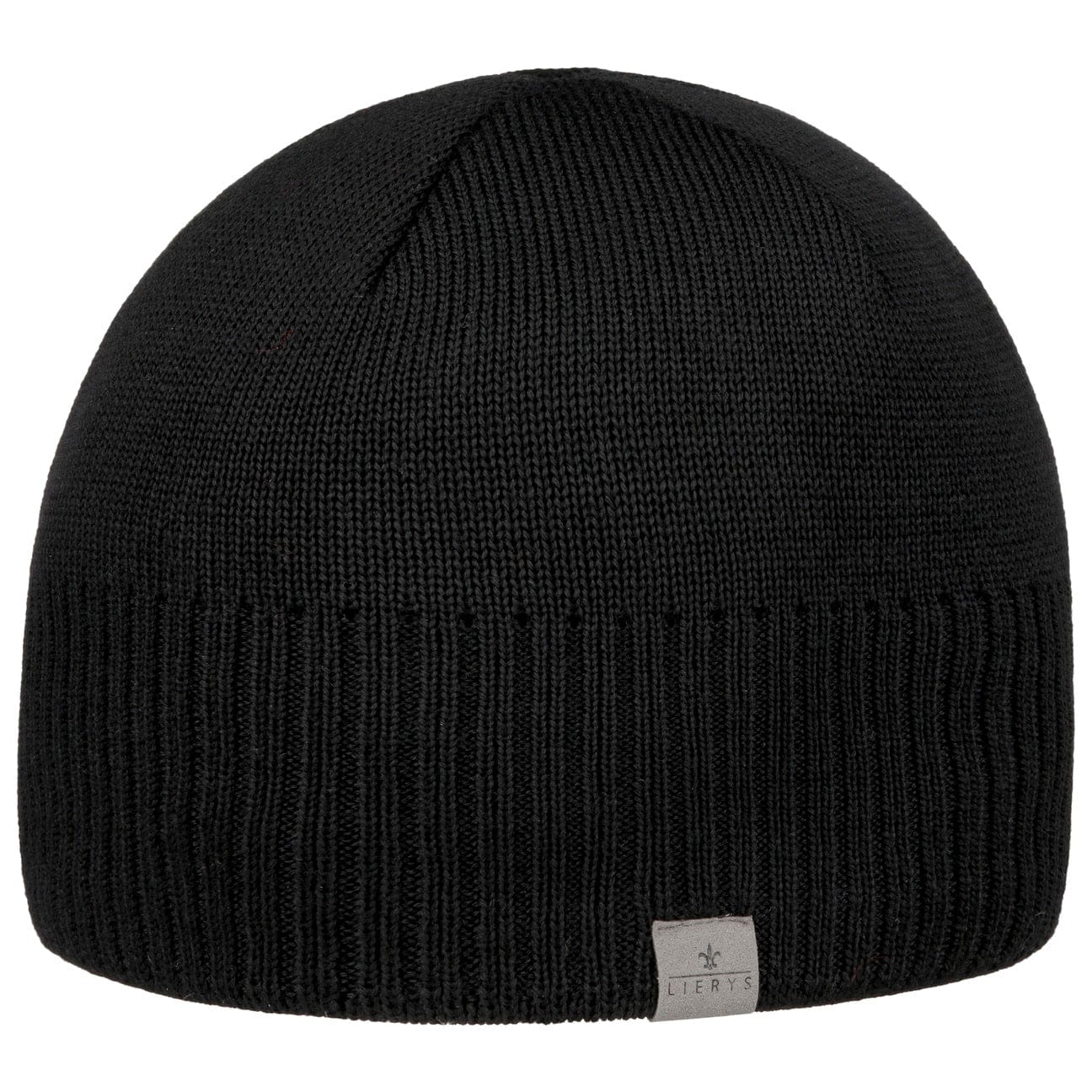 Lierys Fine Rip Merino Wool Beanie - Soft & Warm Winter Hat for Men & Women - Perfect for Skiing, Hiking & Outdoor Activities