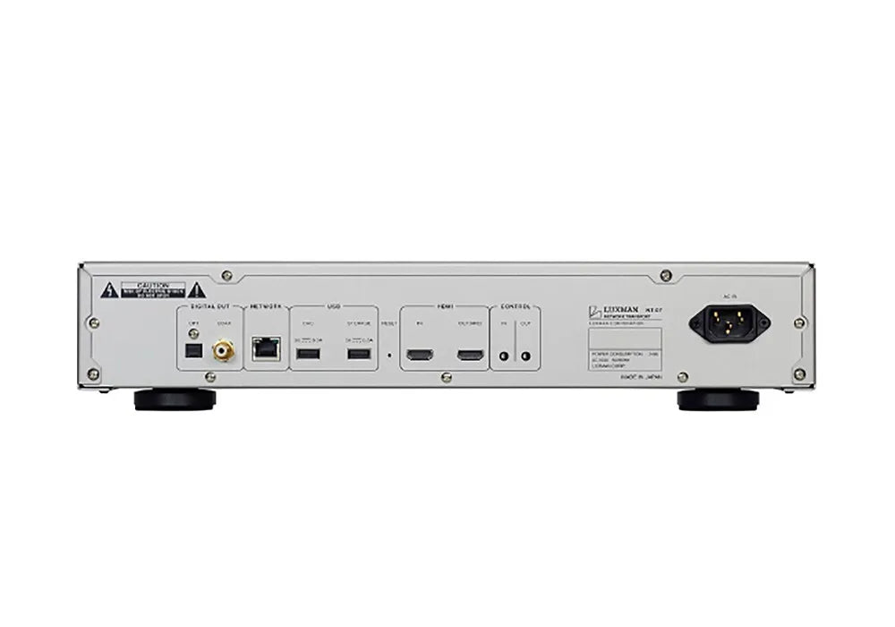 Luxman NT-07 High-End Network Transport Streaming Music Player - Perfect for Audiophiles & Home Theater Systems
