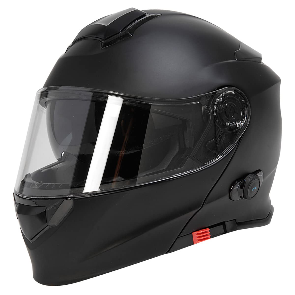 TORC T28B Blinc Wireless Integrated Full Face Motorcycle Helmet - DOT & ECE Certified - Bluetooth Communication - for Street Biking, Commuting & Long-Distance Riding