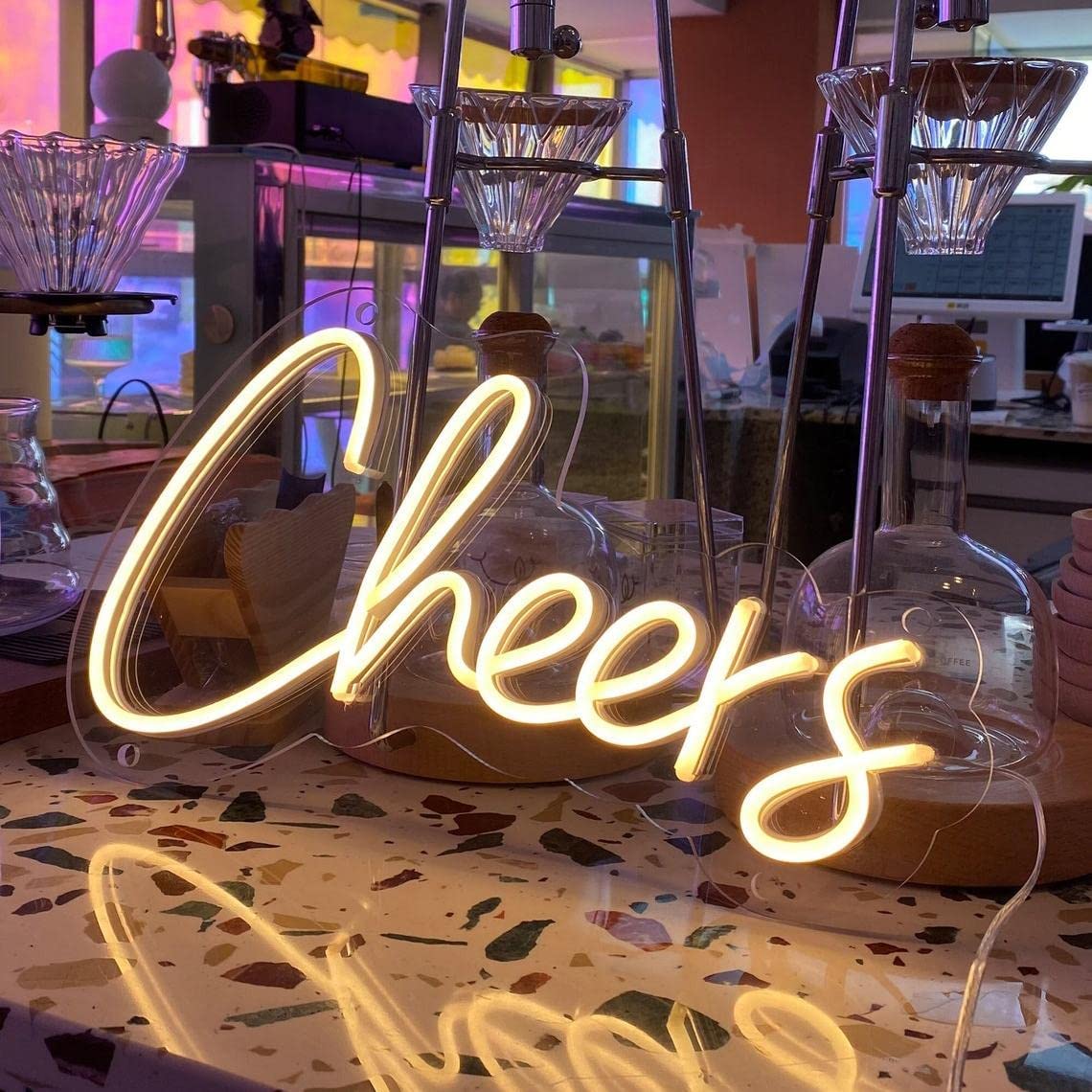 Pink Neon Sign - 'You Are Like Really Pretty' - 28x12 Inch LED Wall Decor for Bachelorette Party, Engagement, Birthday & Christmas | Perfect for Home Bar, Bedroom, Wedding Venue & Photo Backdrop