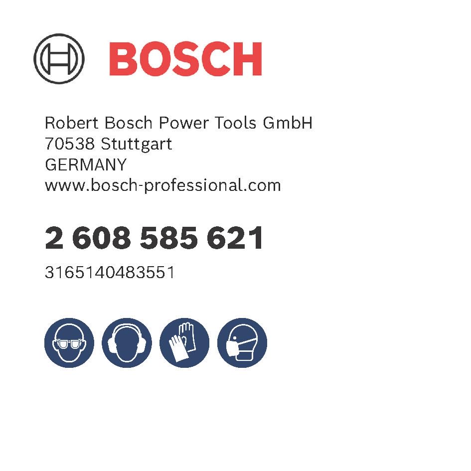 Bosch 2608585621 SDS-Plus Hammer Drill Bit Set - 6.5mm x 22.56 Inch (10-Piece) for Concrete, Brick & Masonry - Perfect for Construction, Renovation & DIY Projects