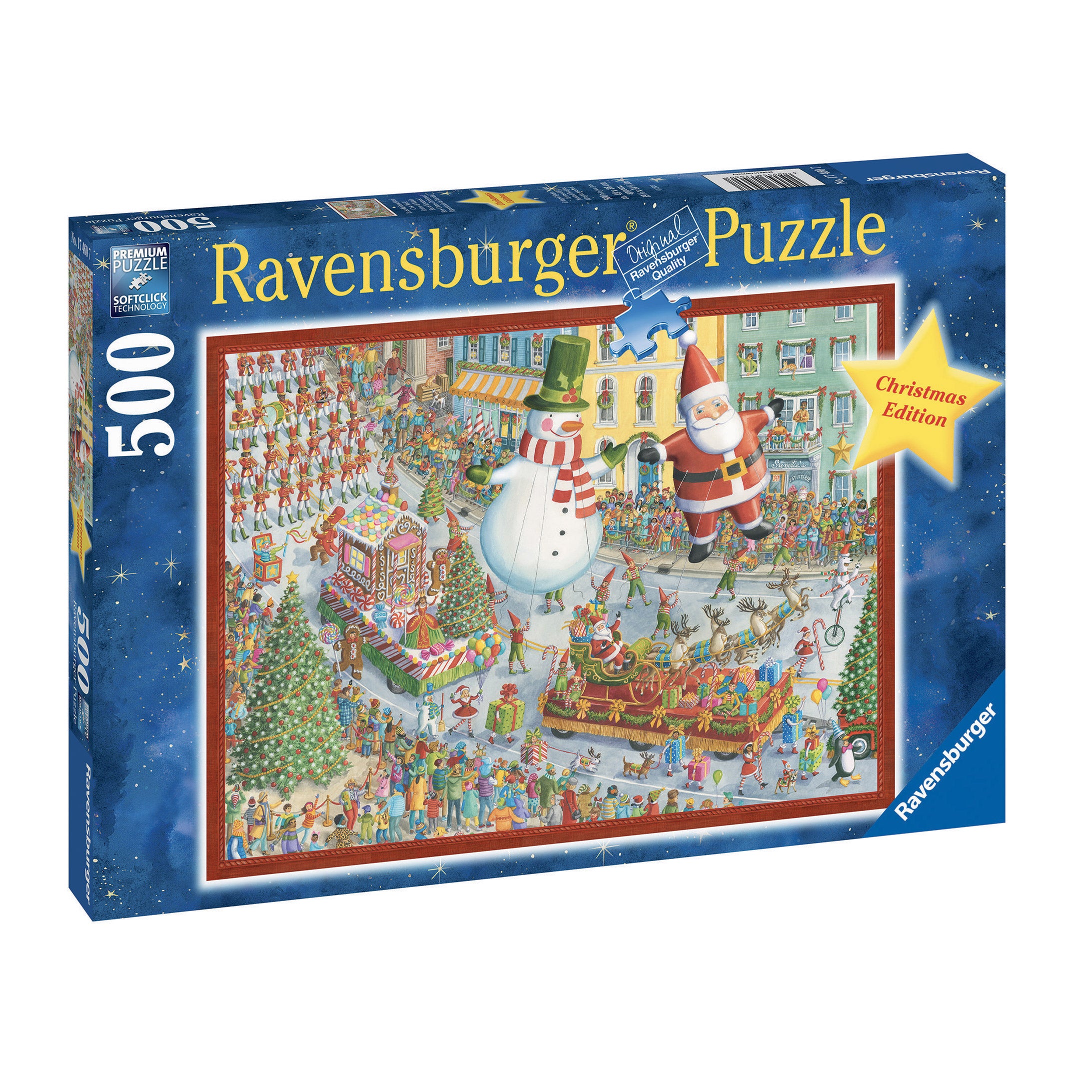 500 Piece Christmas Jigsaw Puzzle - Festive Holiday Family Activity for Adults & Kids - Perfect for Christmas Decor & Gift Giving
