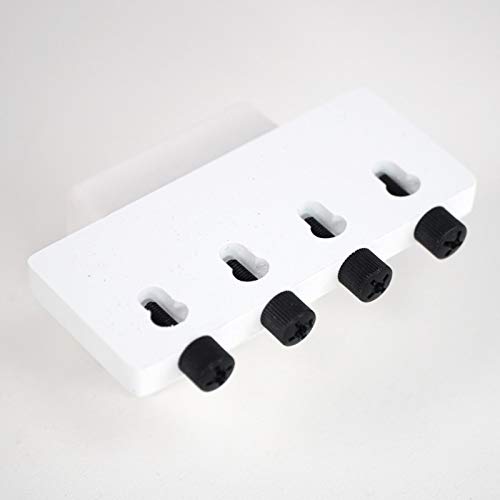 IceCap 4-Tube Magnetic Tubing Holder for Aquariums - Secure Fish Tank Tube Organizer with Strong Magnets for Saltwater & Freshwater Systems - Perfect for Reef Tanks, Sump Setups and Plumbing Organization