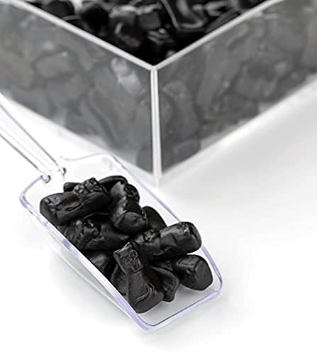 Fruidles Black Licorice Cats - Dutch Licorice Candy Gummies (8oz) | Sweet Treats for Parties, Movie Nights & Gift Baskets