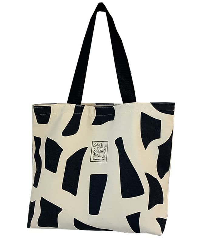 Eco-Friendly Reusable Canvas Tote Bag with Inside Pocket - Durable Shopping & Grocery Bag for Women, Perfect for Grocery Shopping, Beach Trips & Everyday Use
