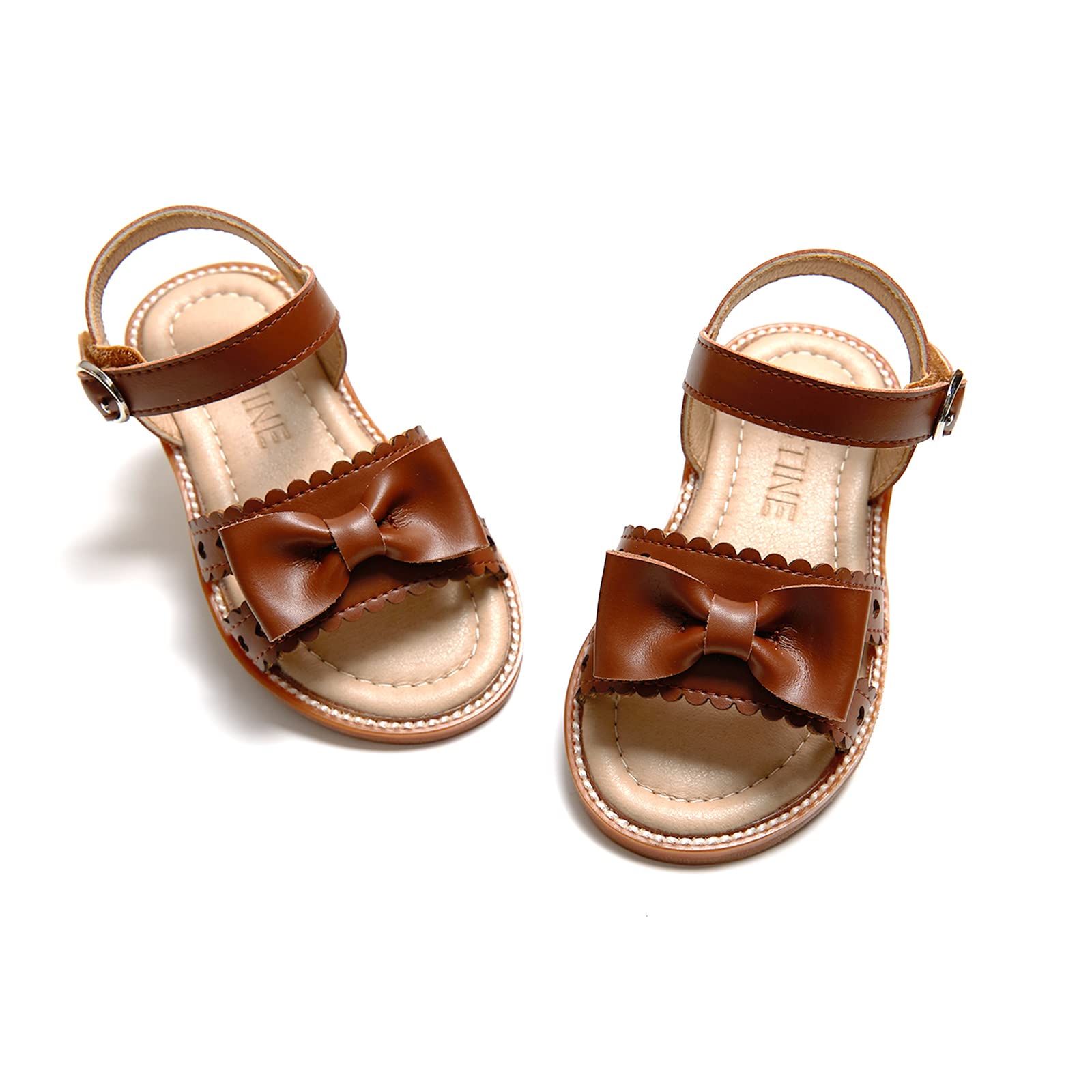 ESTINE Girls Sandal Dress Shoes for Toddler & Little Kids - Comfortable Party & School Shoes for Weddings, Easter, Birthday Celebrations