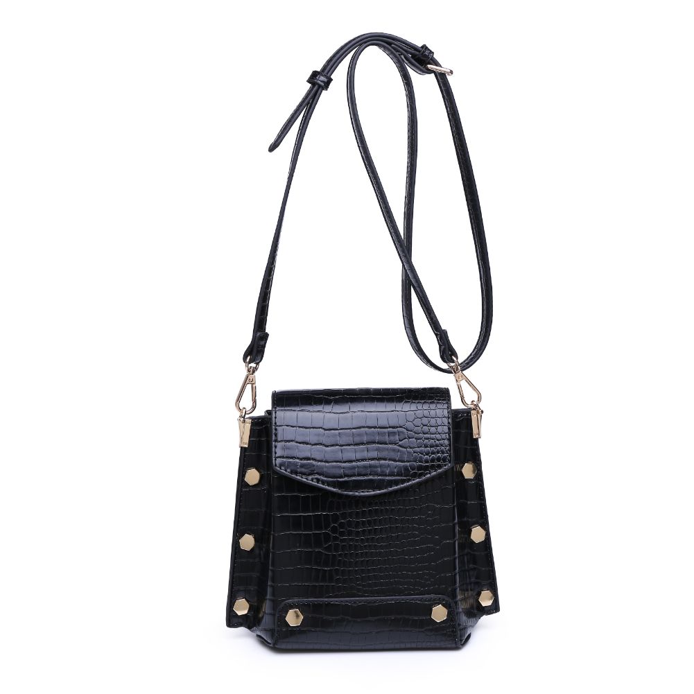 Taylor Croc Embossed Leather Crossbody Bag for Women - Stylish & Durable Handbag for Everyday Use, Travel, and Date Nights
