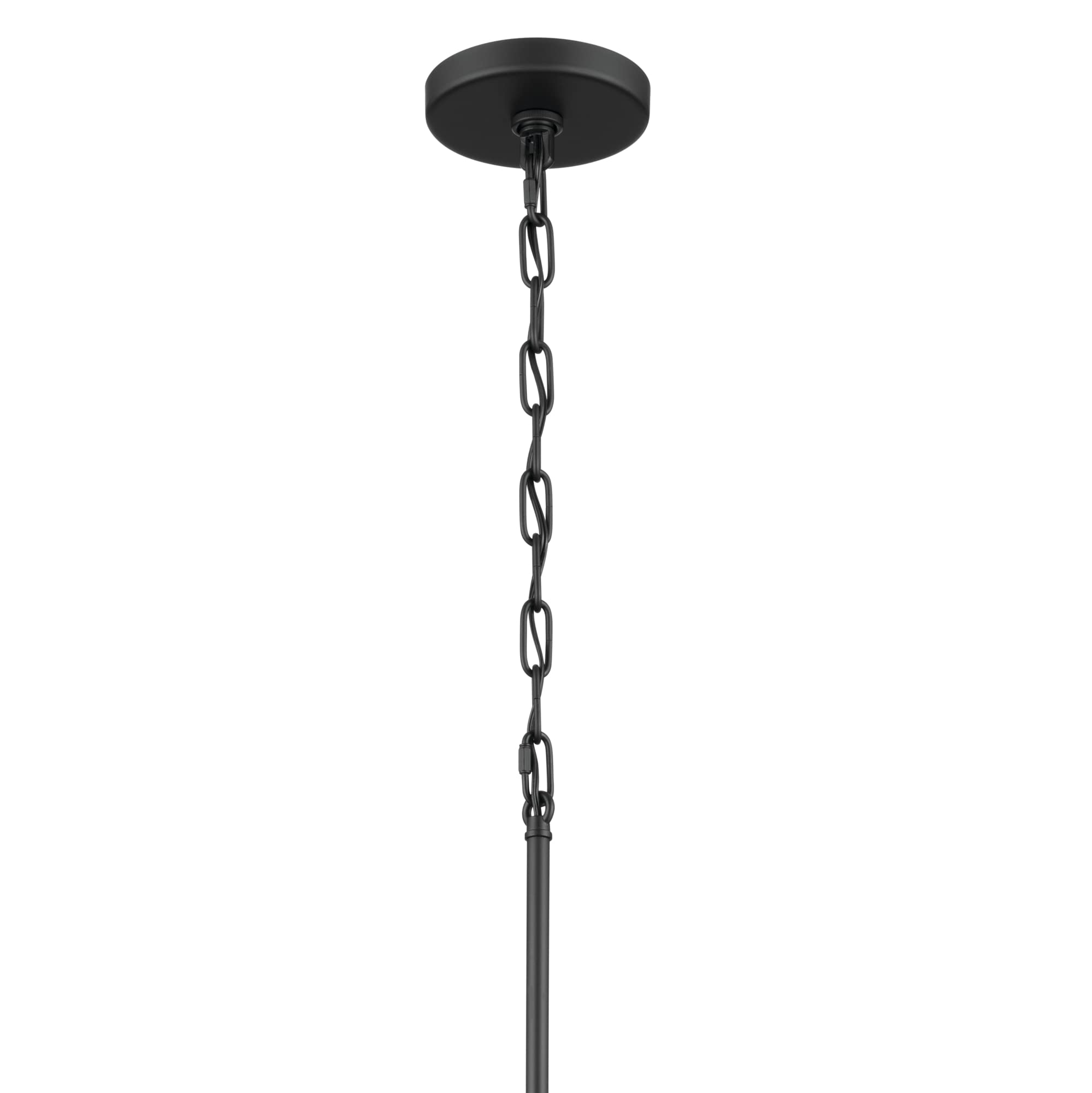 Kichler Stamos 5-Light Modern Black Chandelier - 24