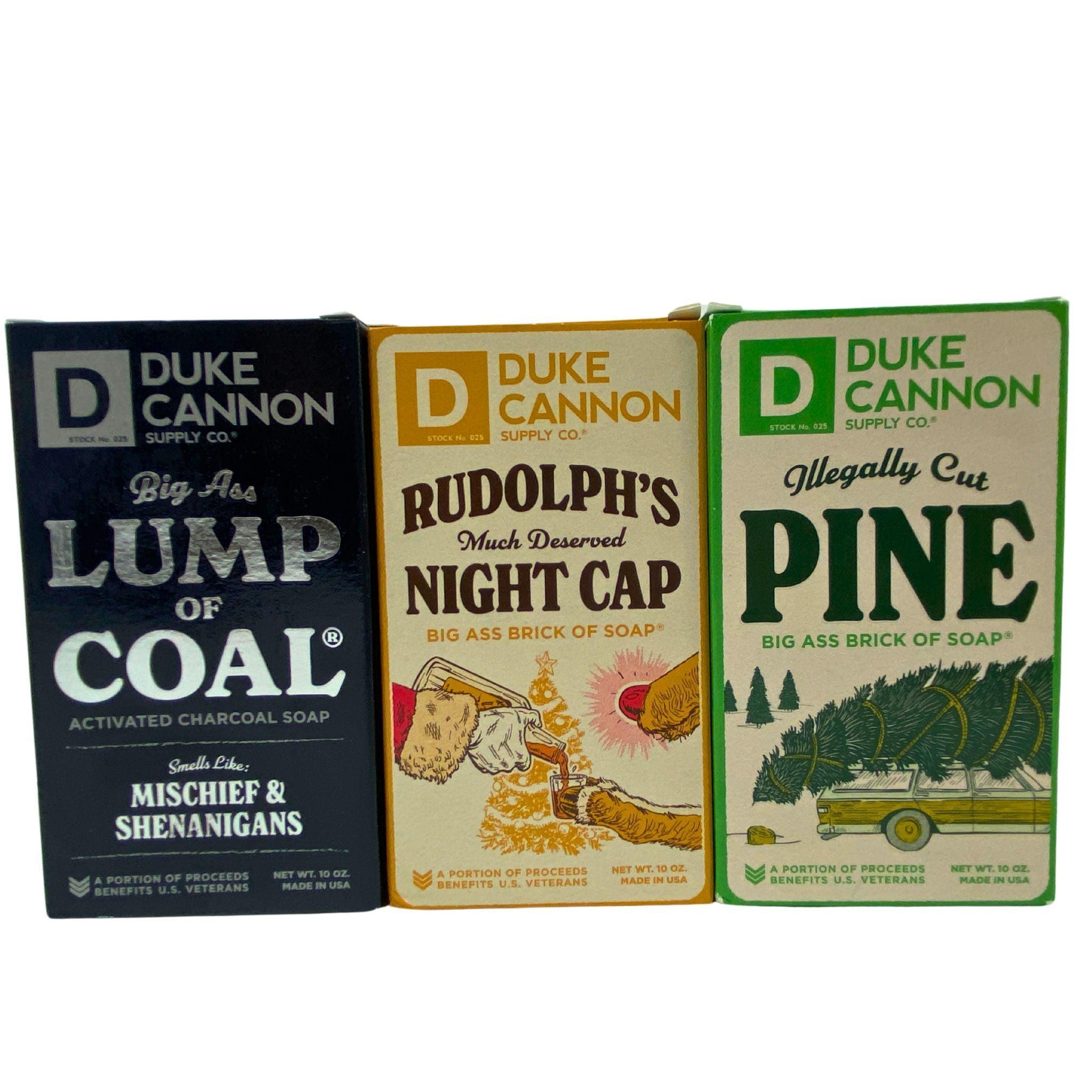 Duke Cannon Premium Assorted Soap Bars for Men - 32 Pack with 6 Refreshing Scents - Long Lasting Body Wash for Shower, Gym & Travel
