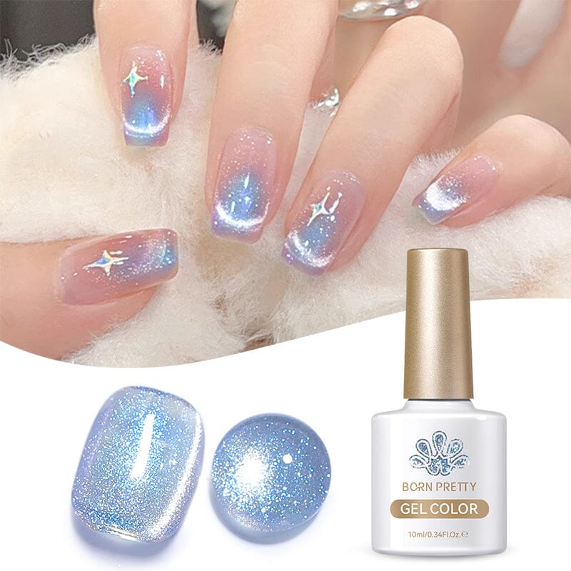 10ml Cat Magnetic Gel Polish - Long Lasting Nail Polish for Salon & Home Manicure - Perfect for Nail Art & DIY Nail Designs